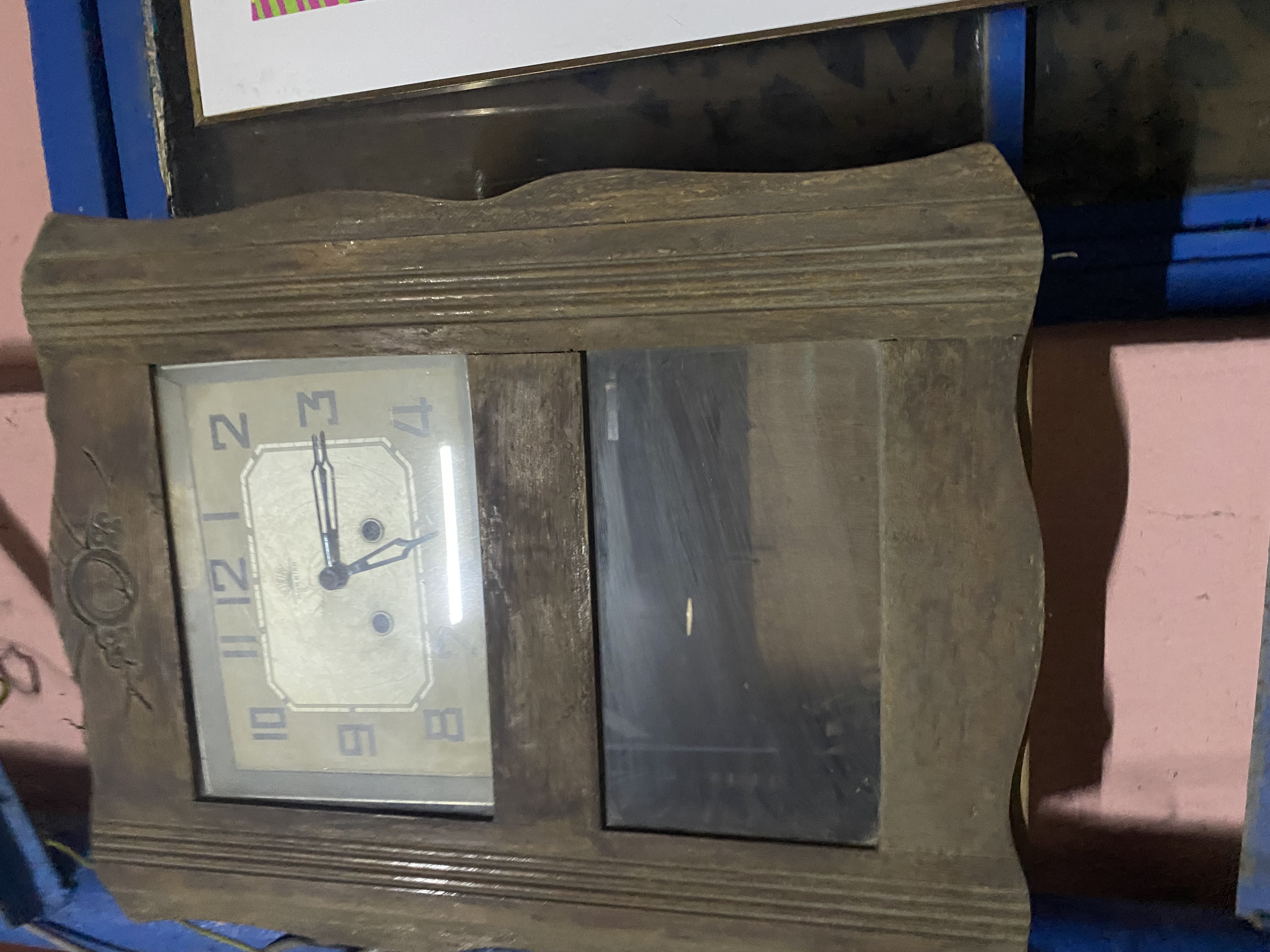 Vintage Wooden Wall Clock