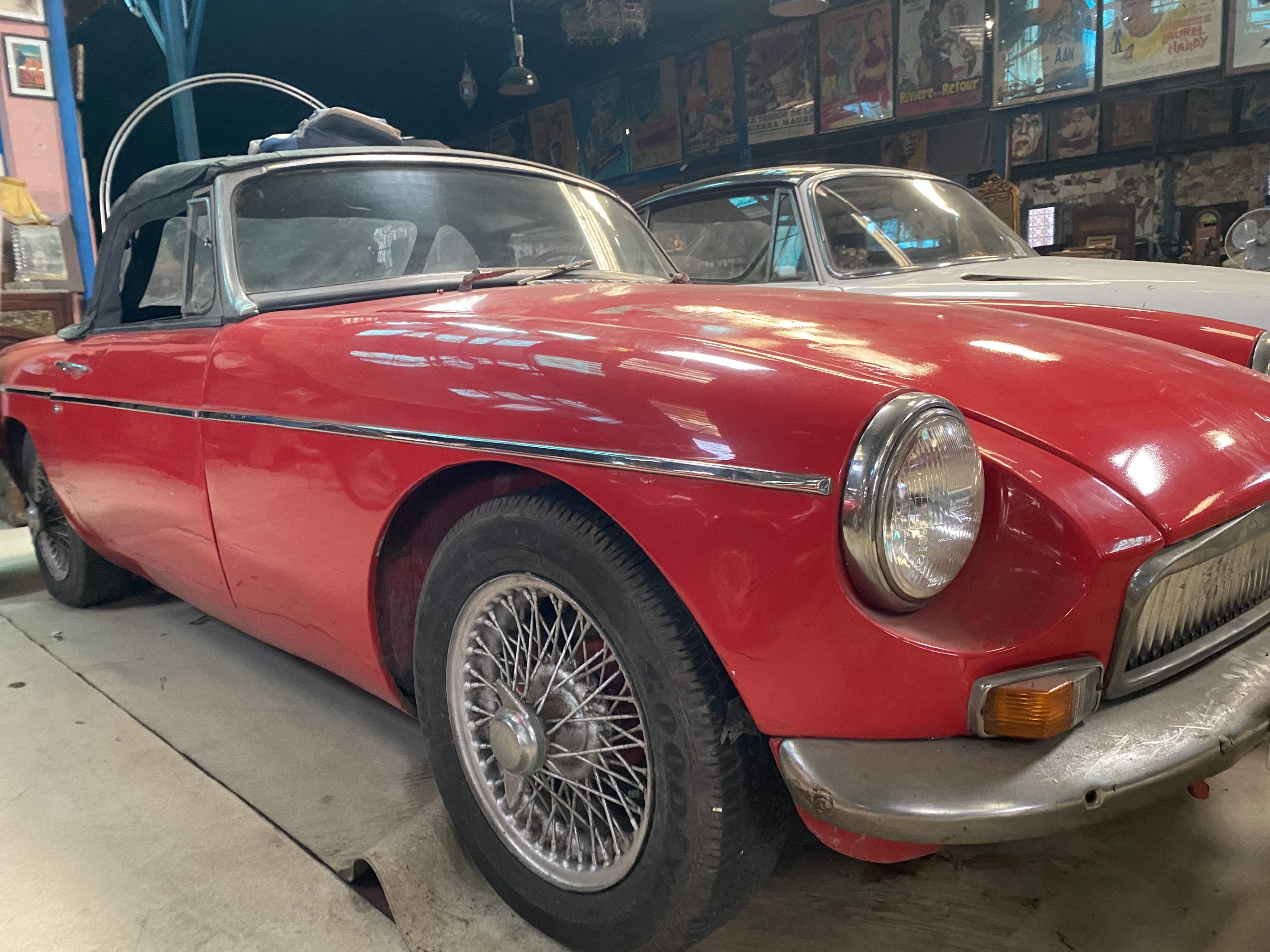 Classic Red Convertible