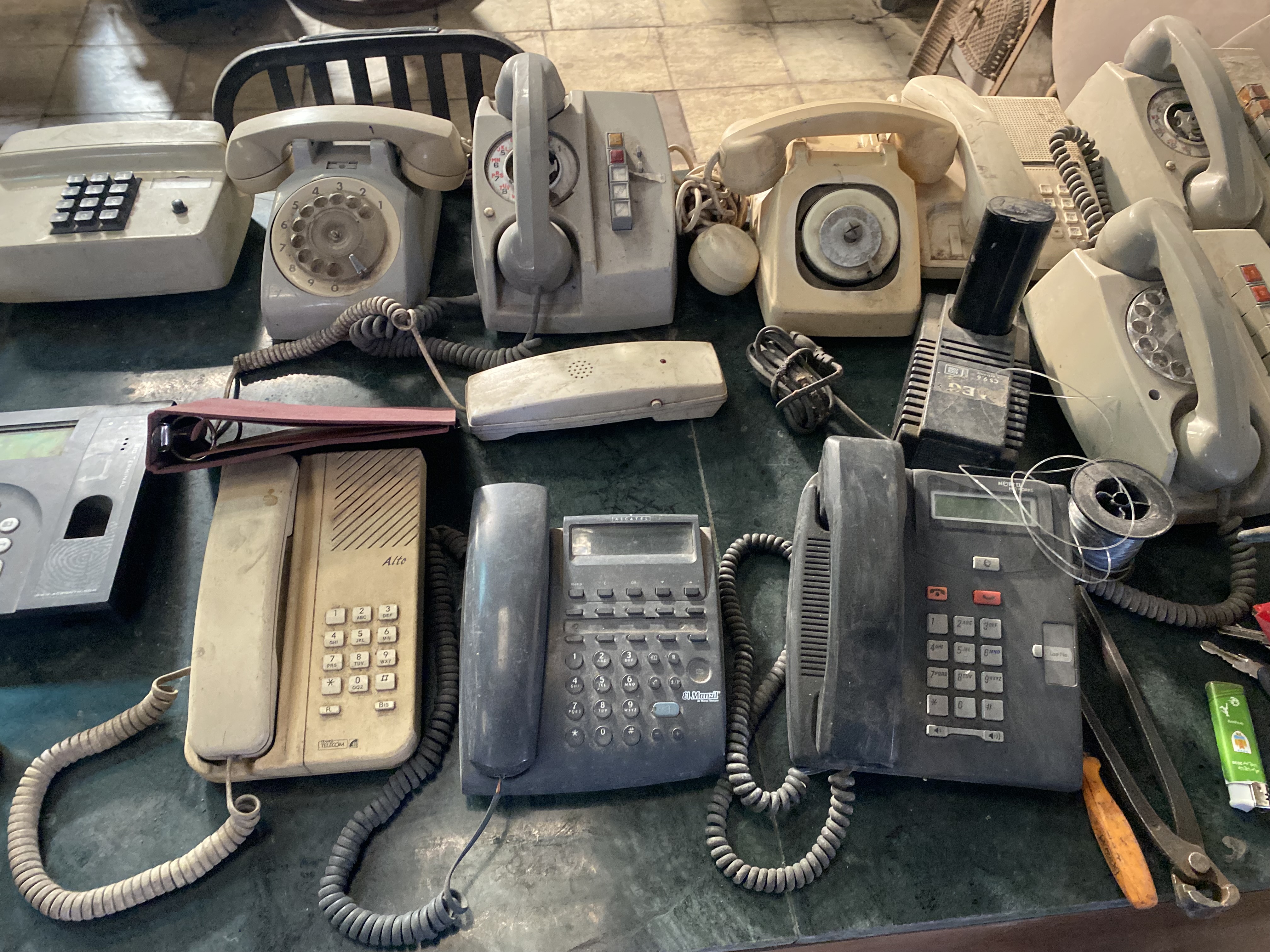 Vintage Landline Telephones Collection