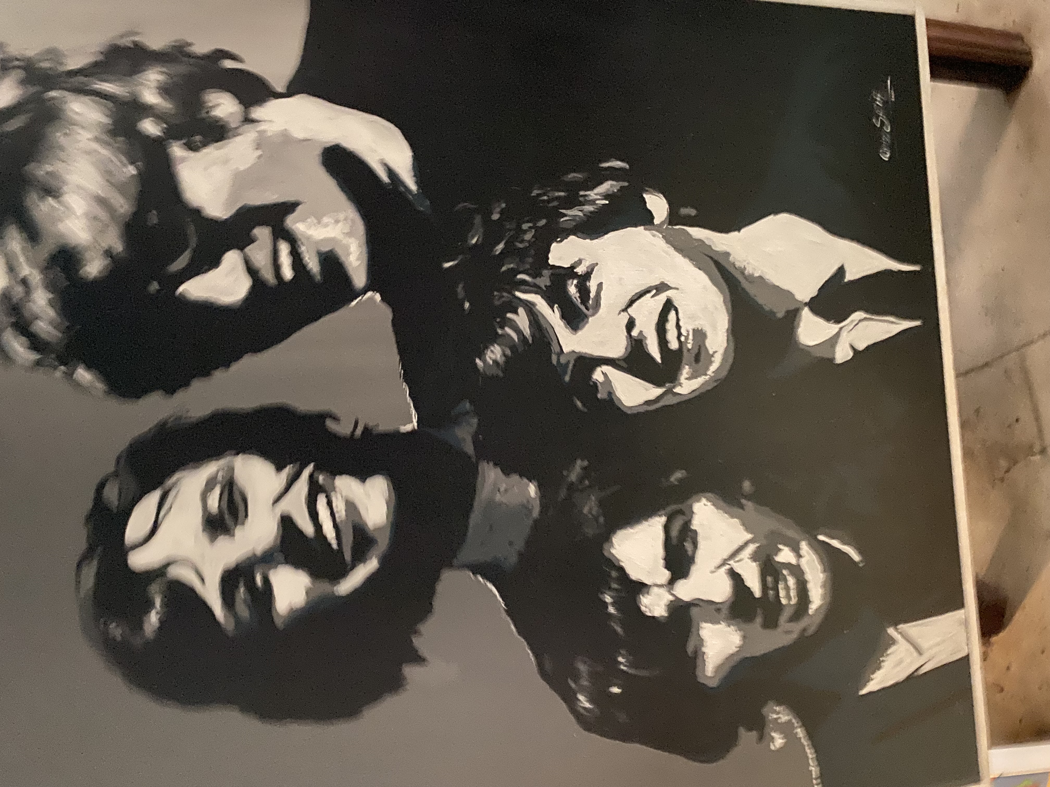 The Beatles Portrait Painting