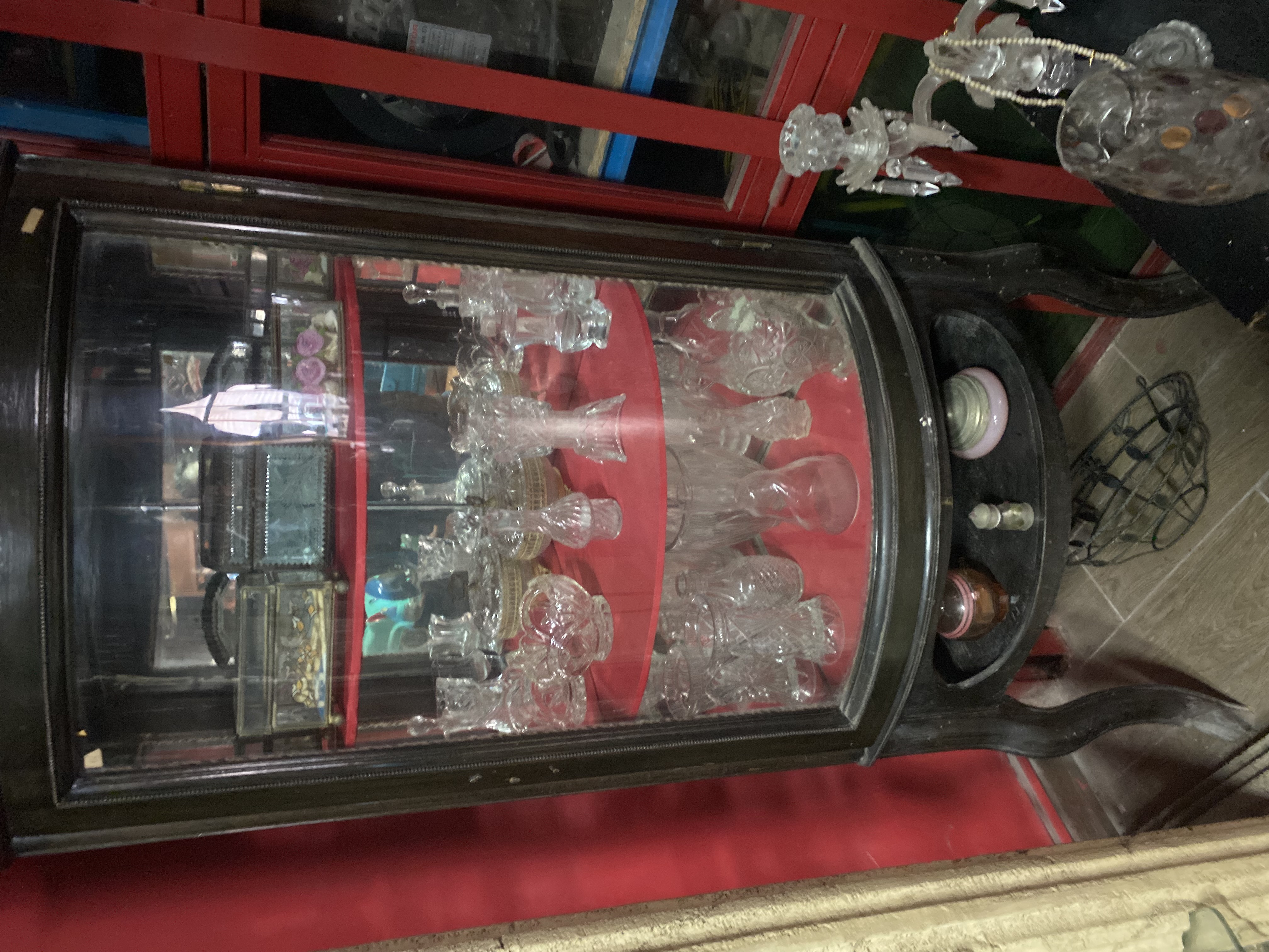 Vintage Curio Cabinet