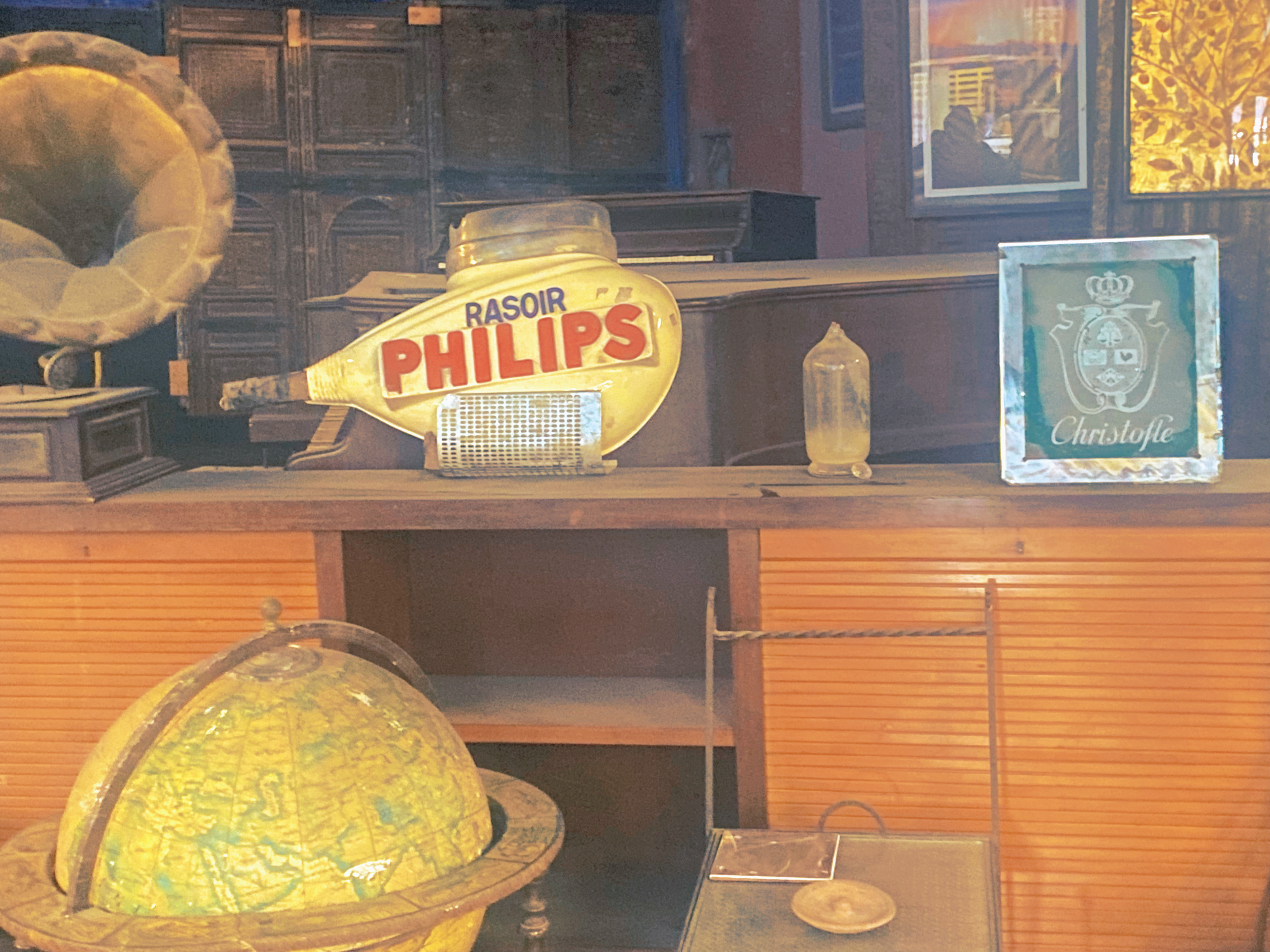 Vintage Philips Razor Sign