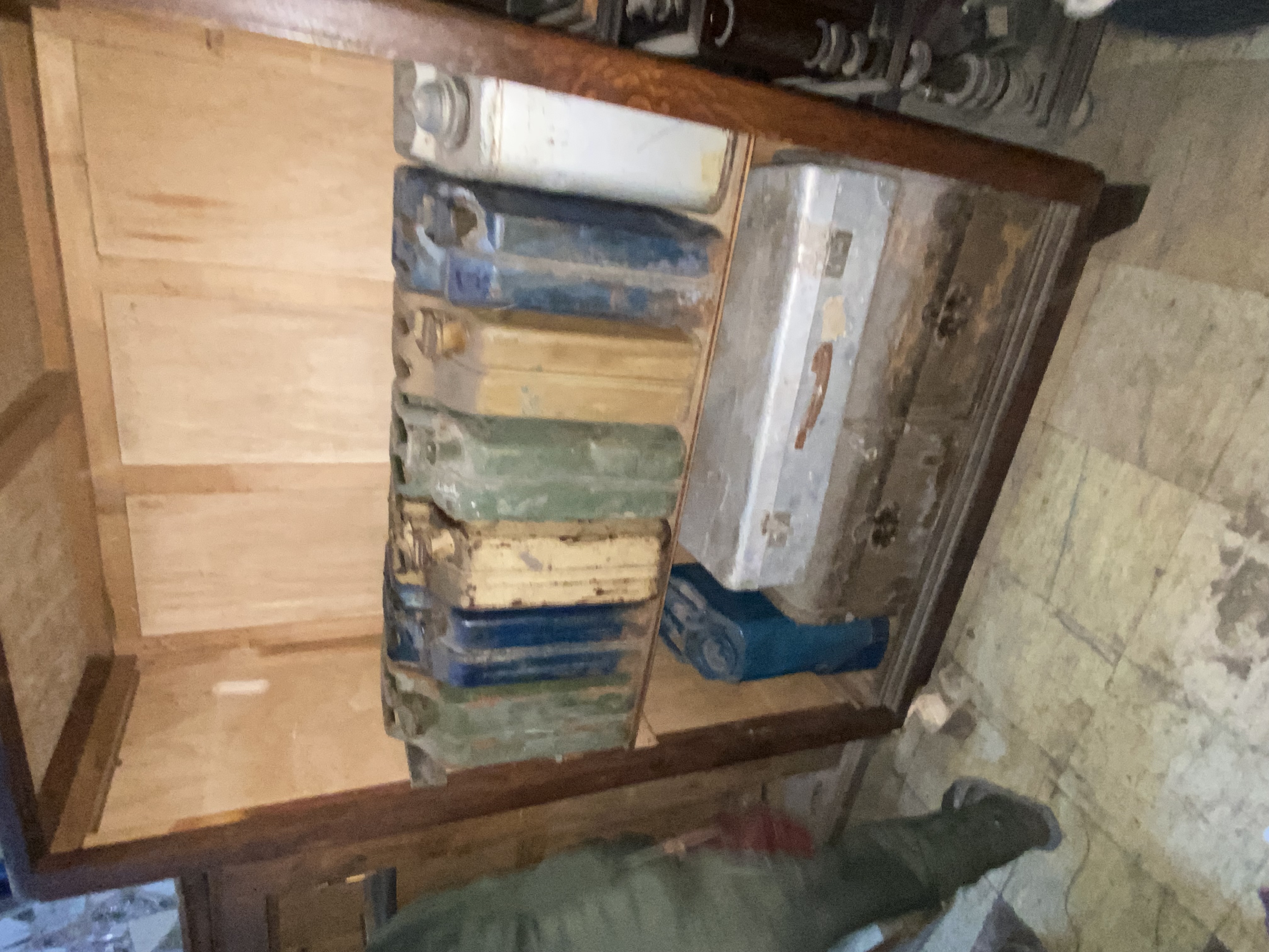 Vintage Metal Jerry Cans