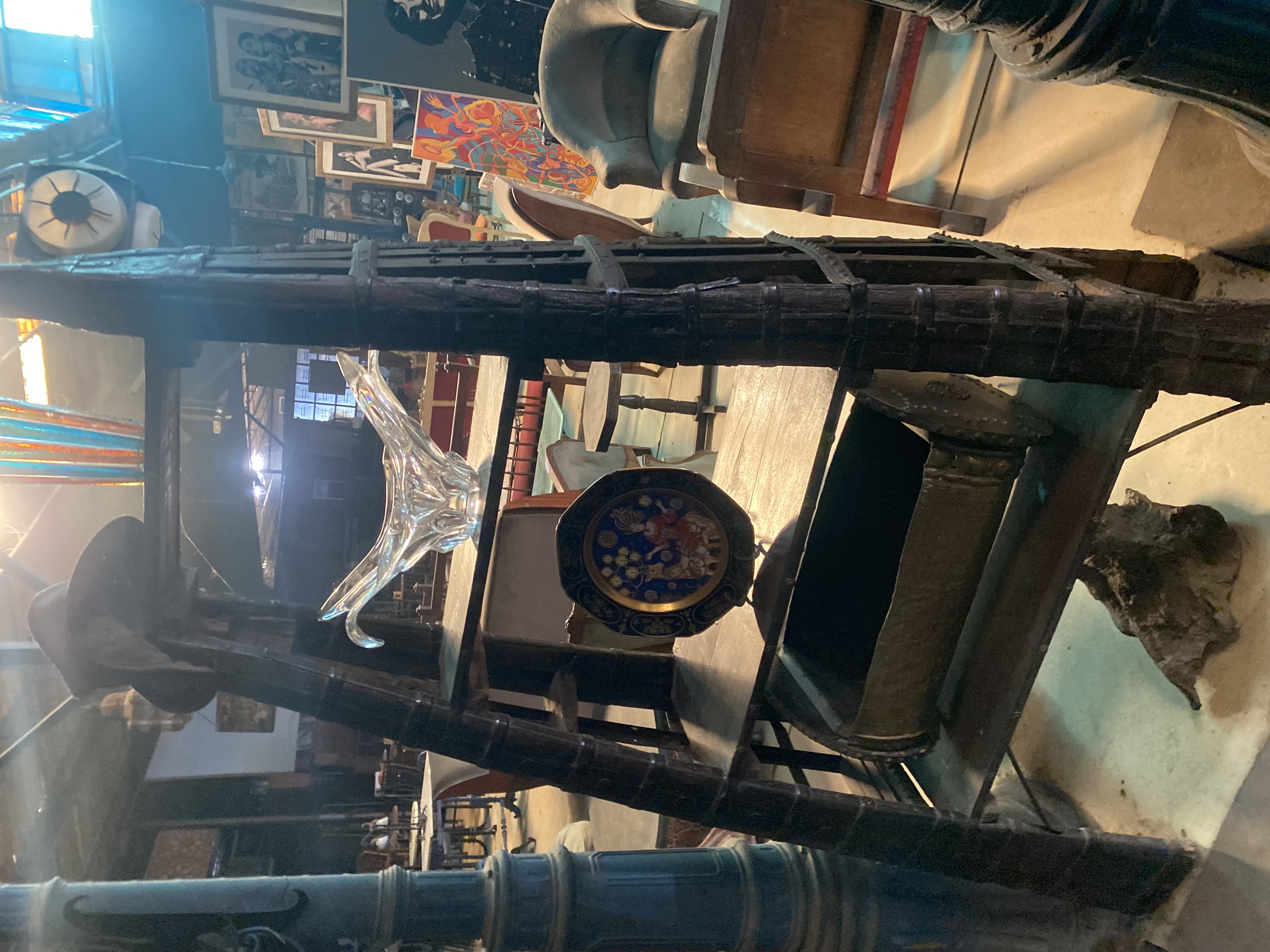 Rustic Wooden Display Shelf