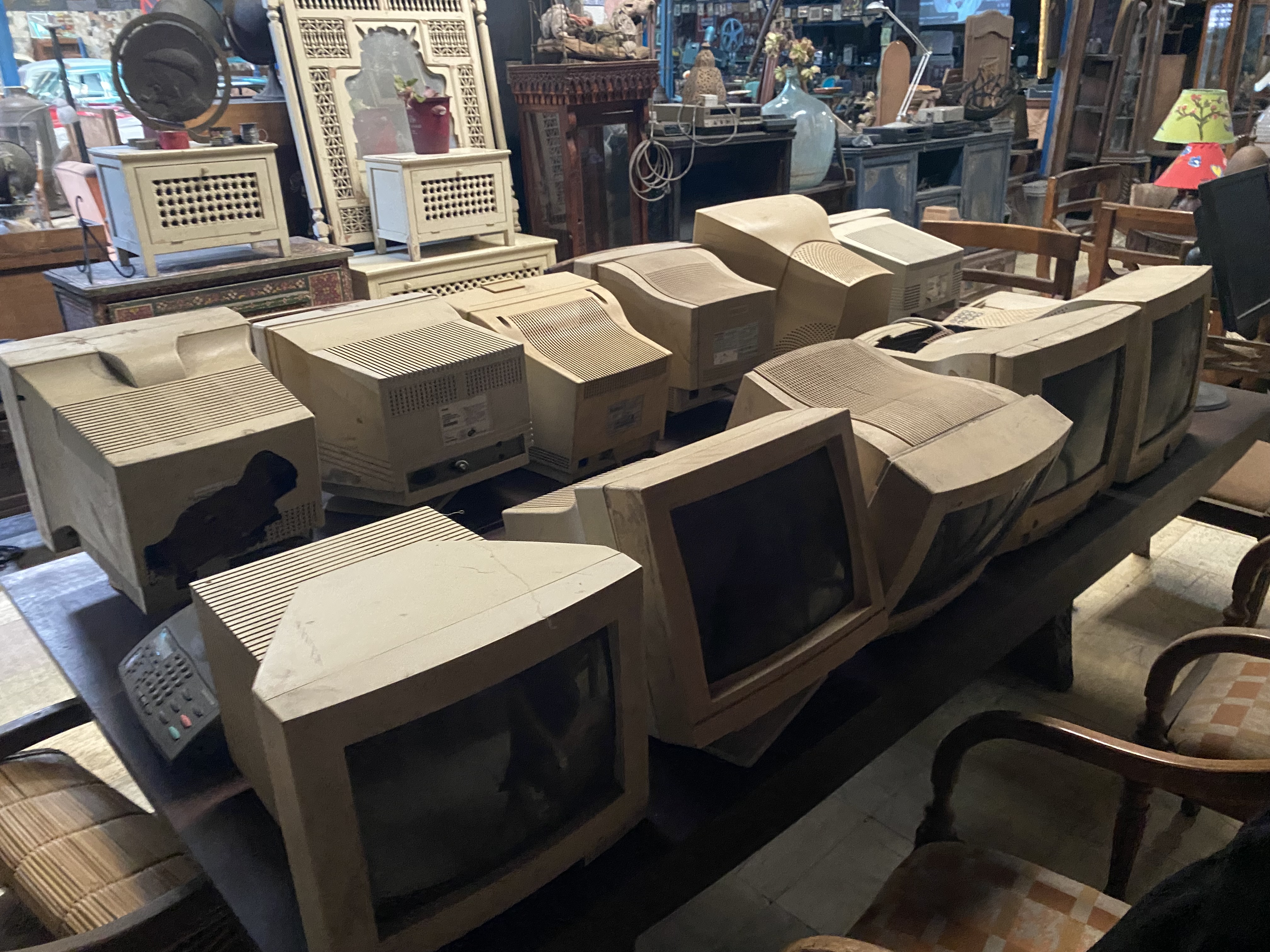 Vintage CRT Monitors Collection