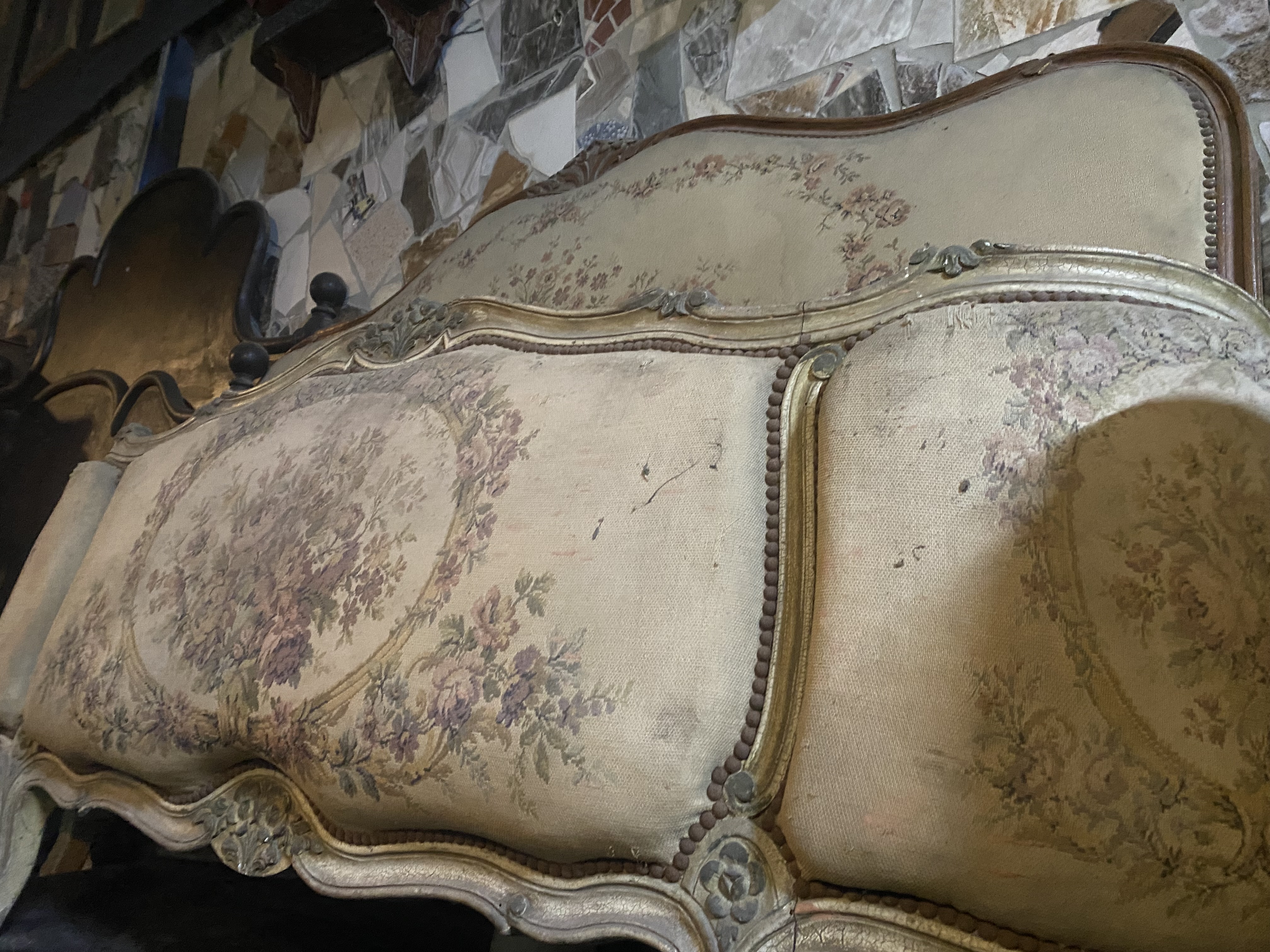 Vintage Upholstered Headboard