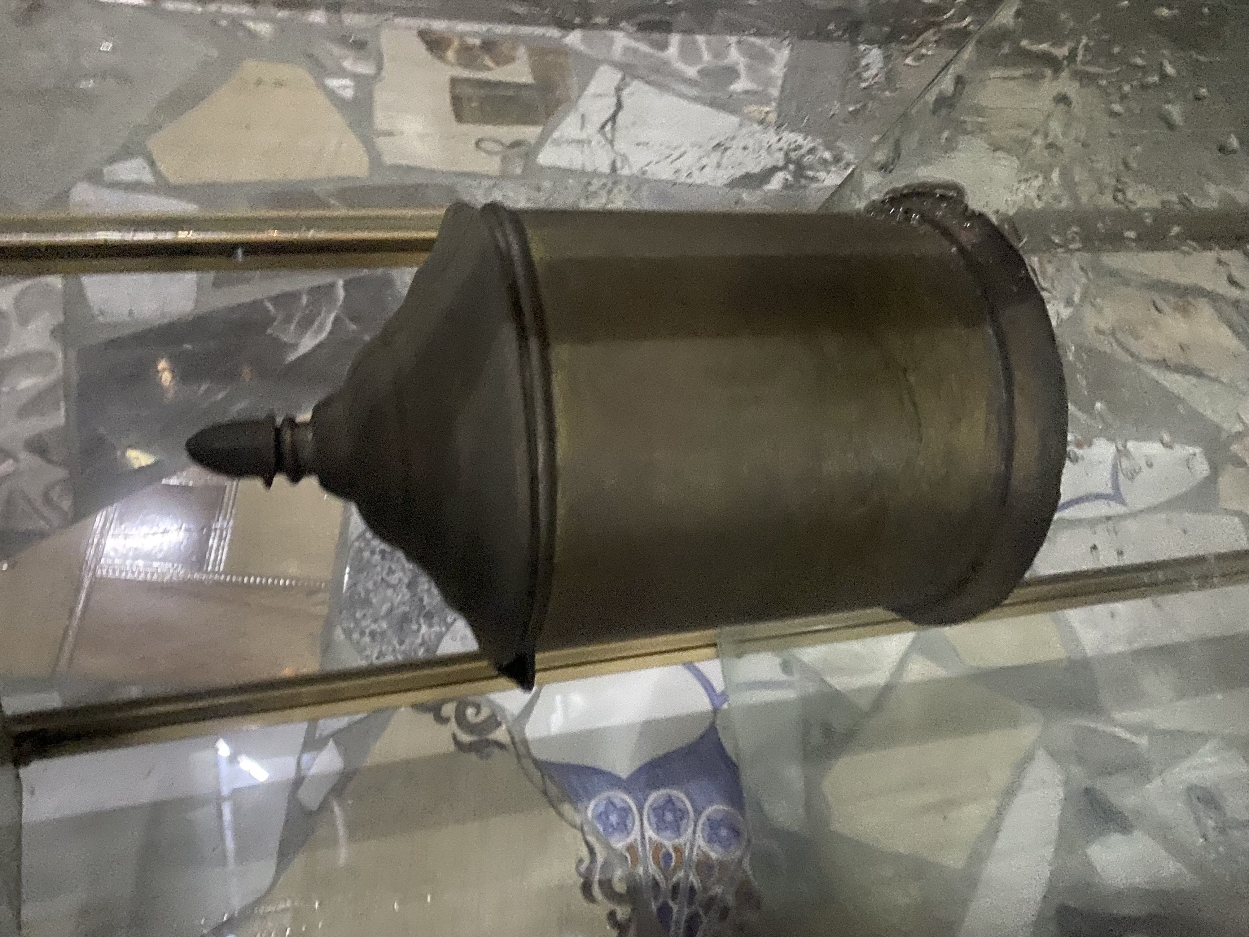 Vintage Brass Storage Canister