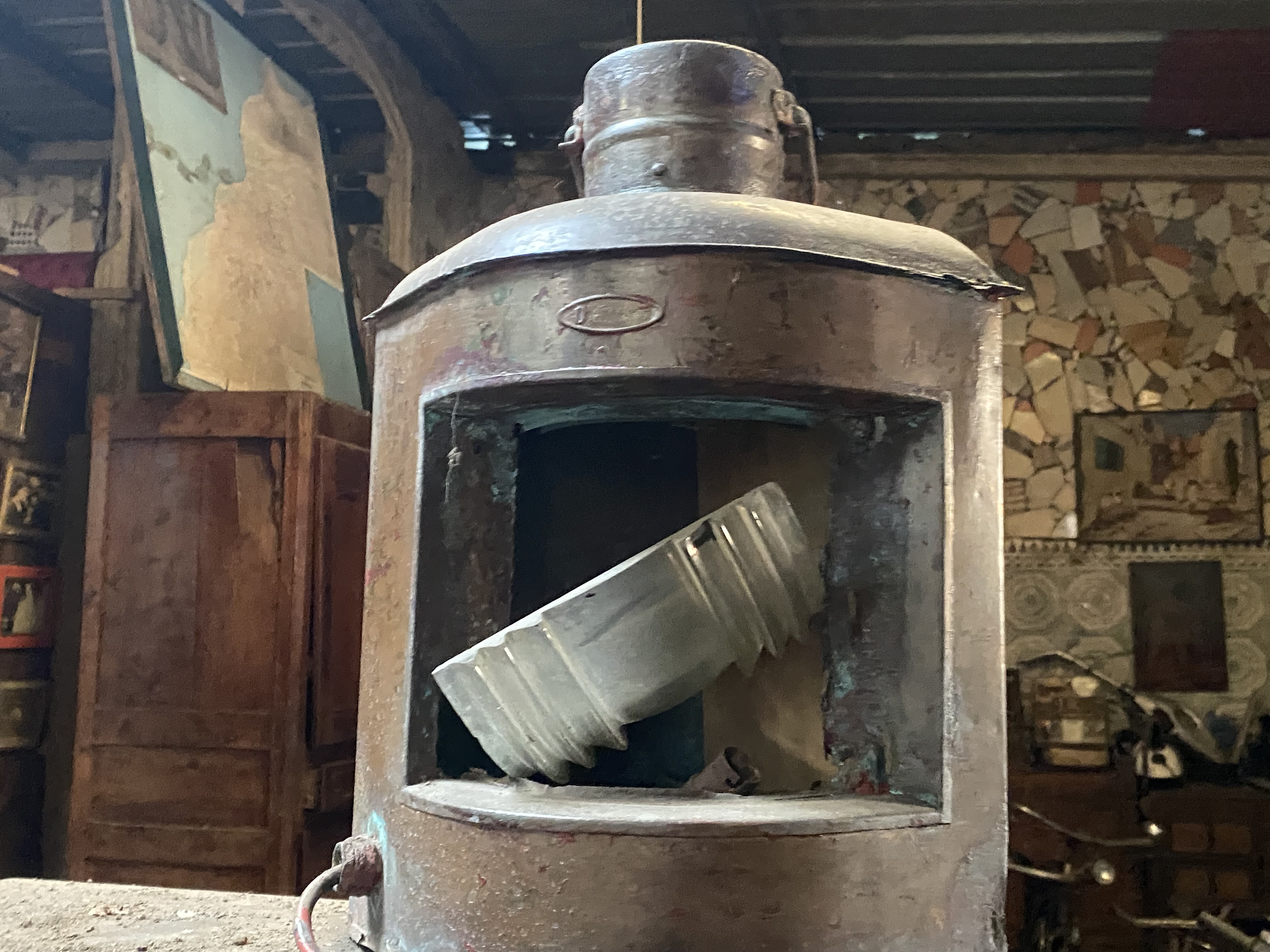 Vintage Metal Stove