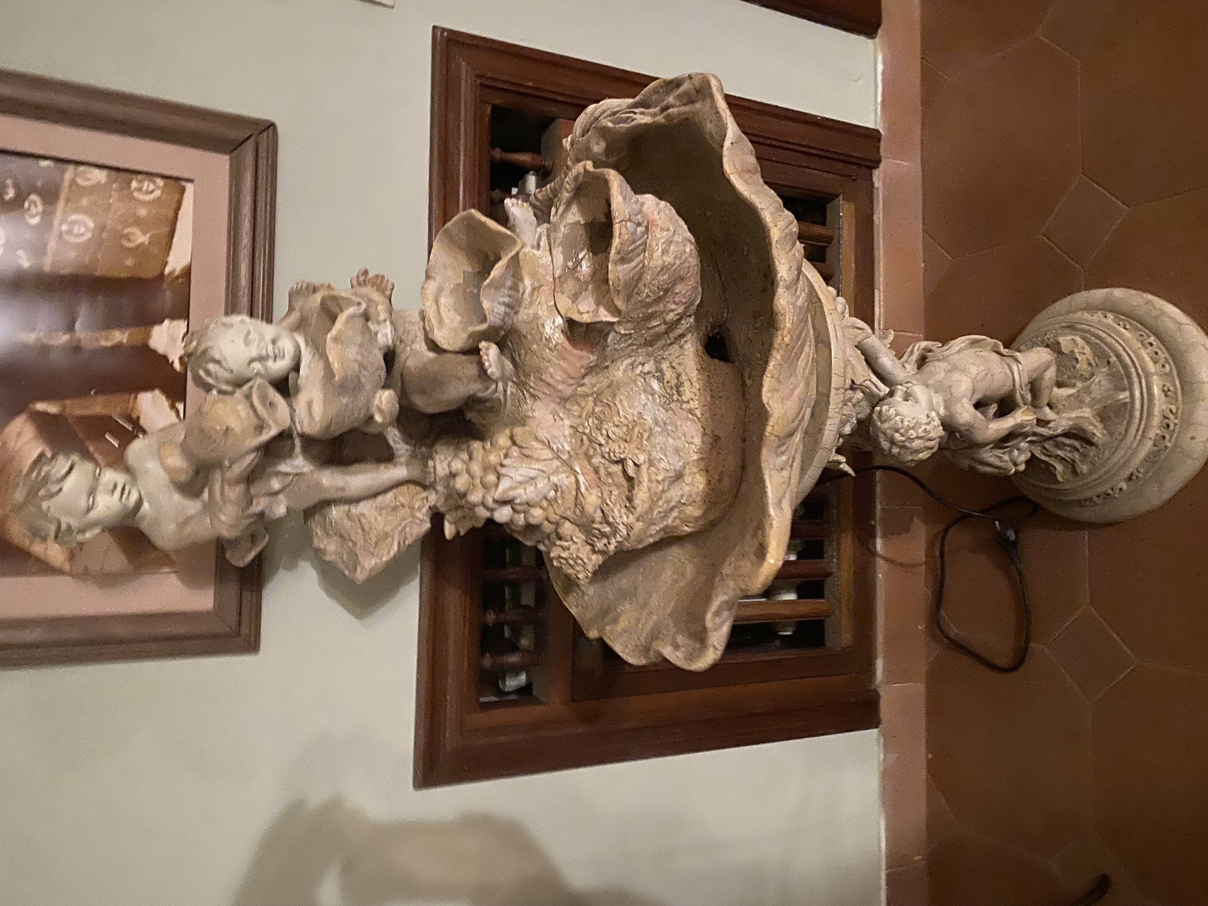 Victorian Cherub Fountain Statue