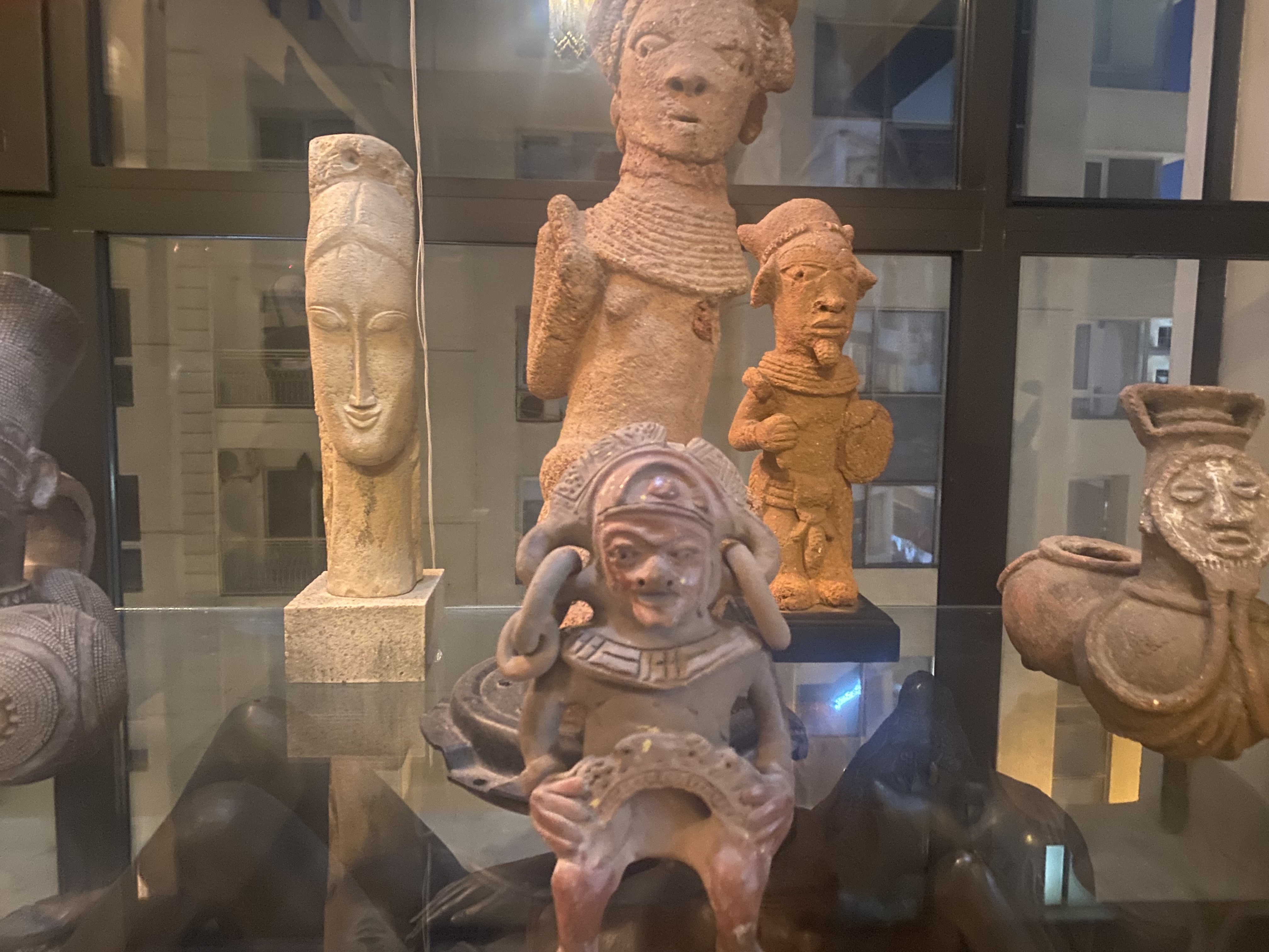 Antique Ceramic Figurine Collection