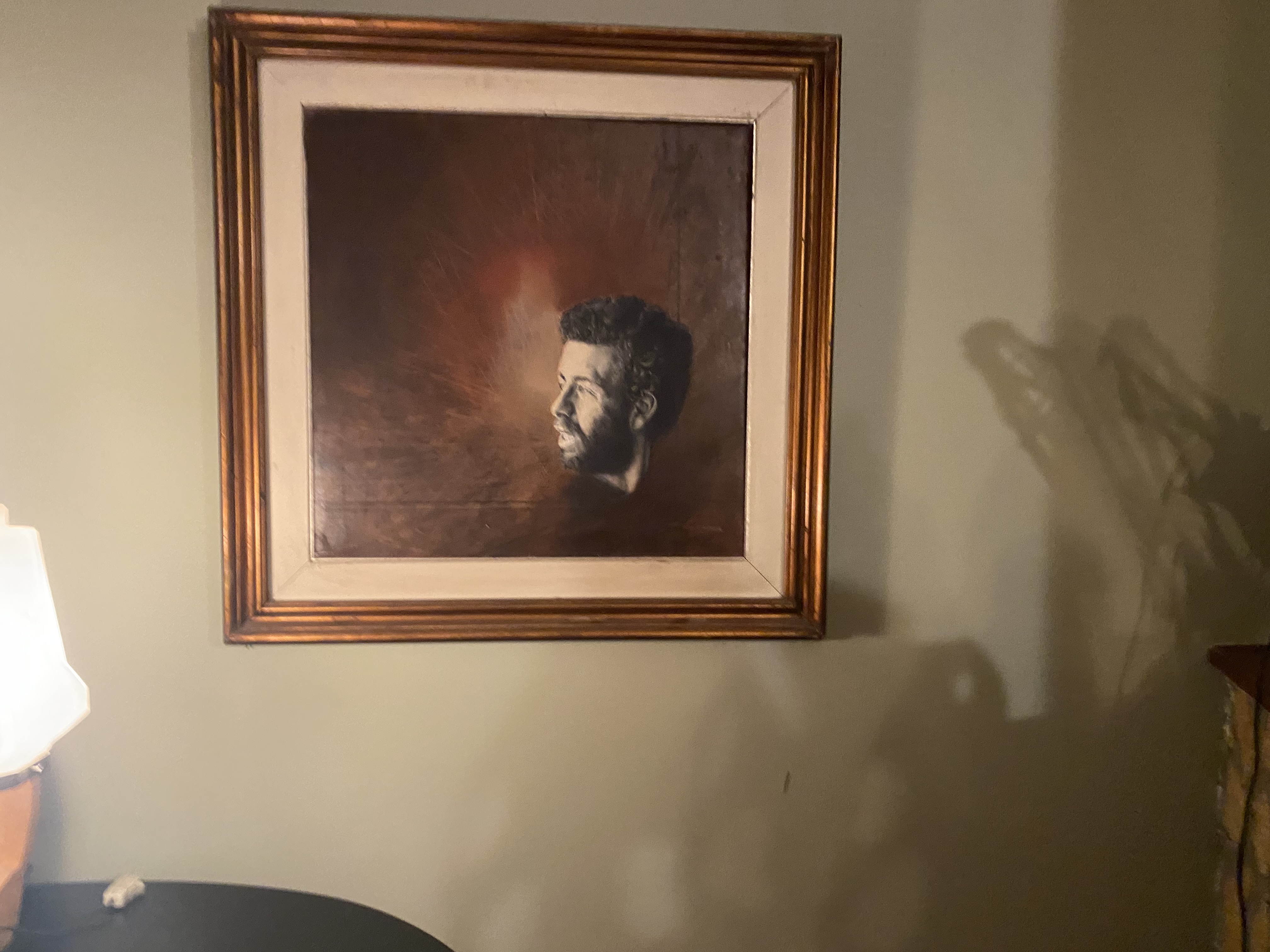 Vintage Framed Portrait Artwork