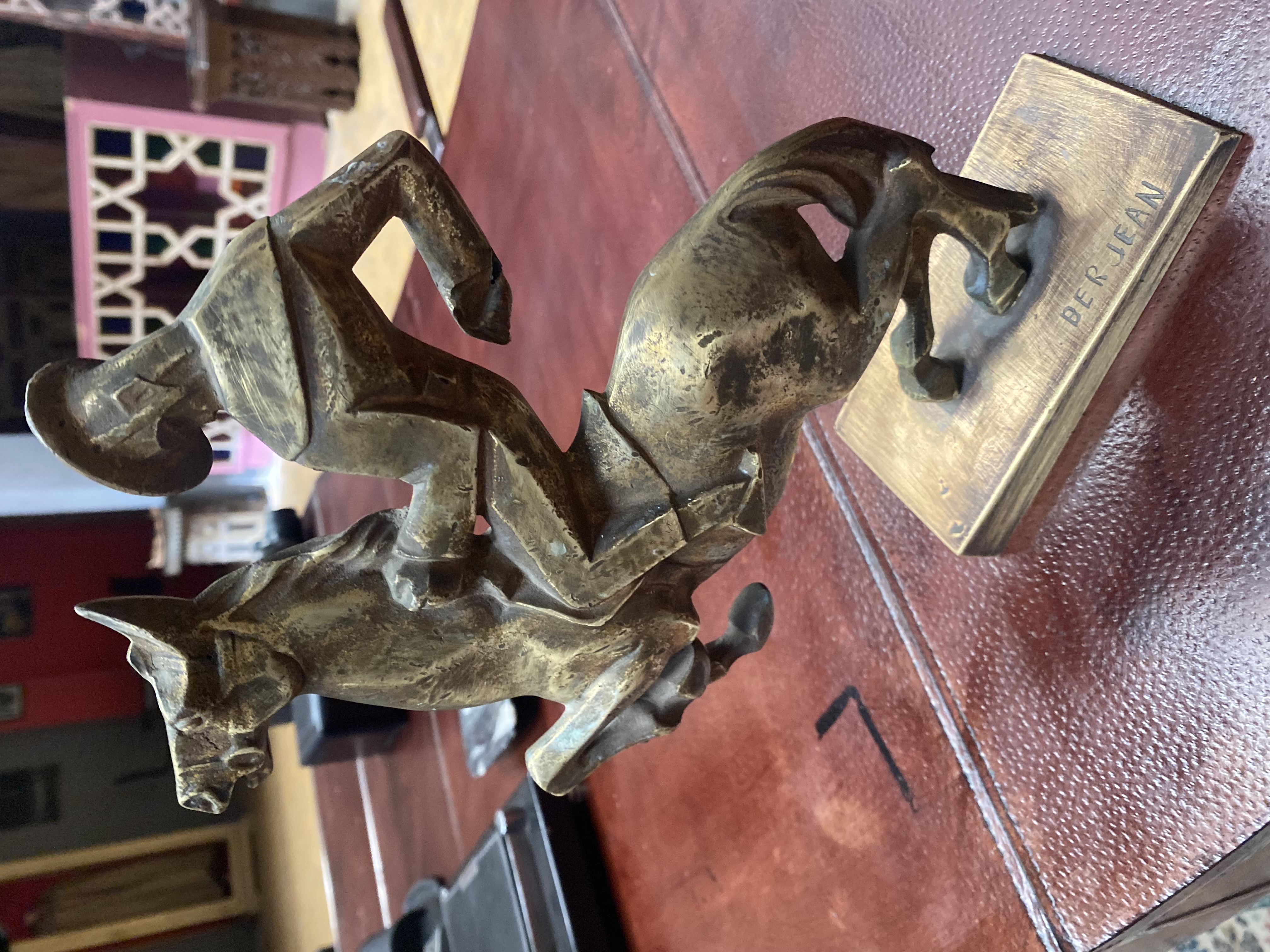 Bronze Horse Rider Statue