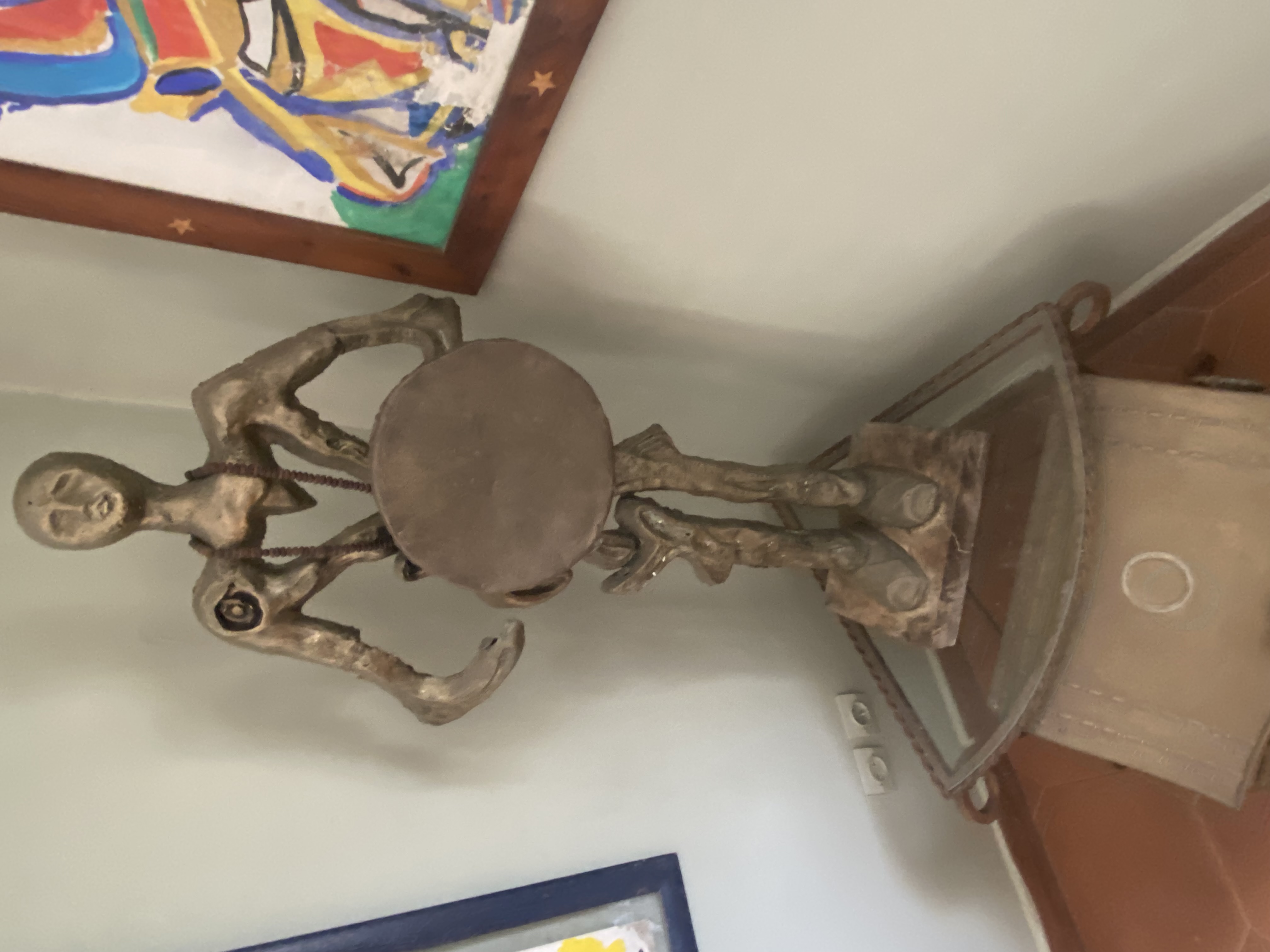 Modern Abstract Metal Sculpture