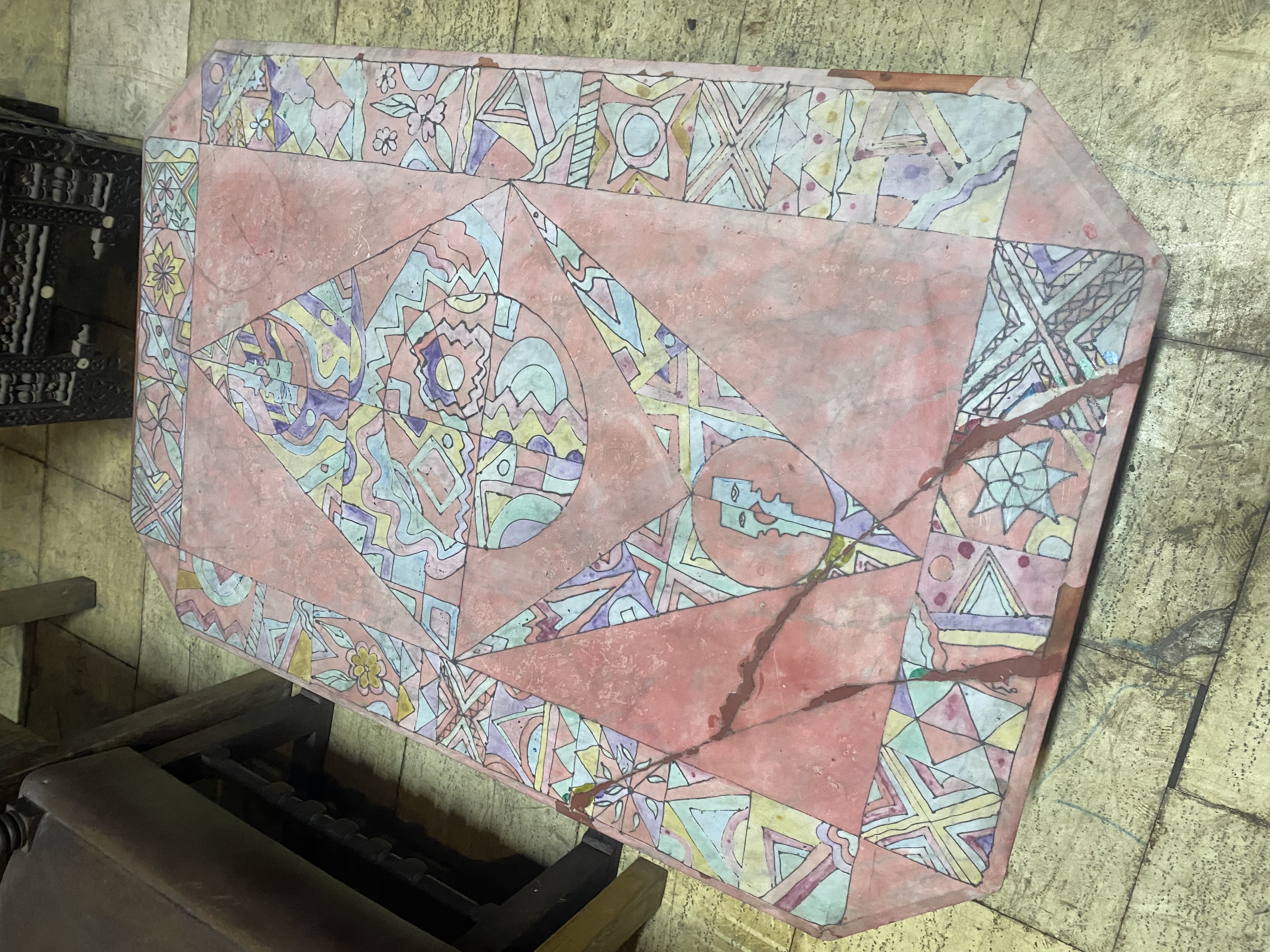 Colorful Mosaic Coffee Table