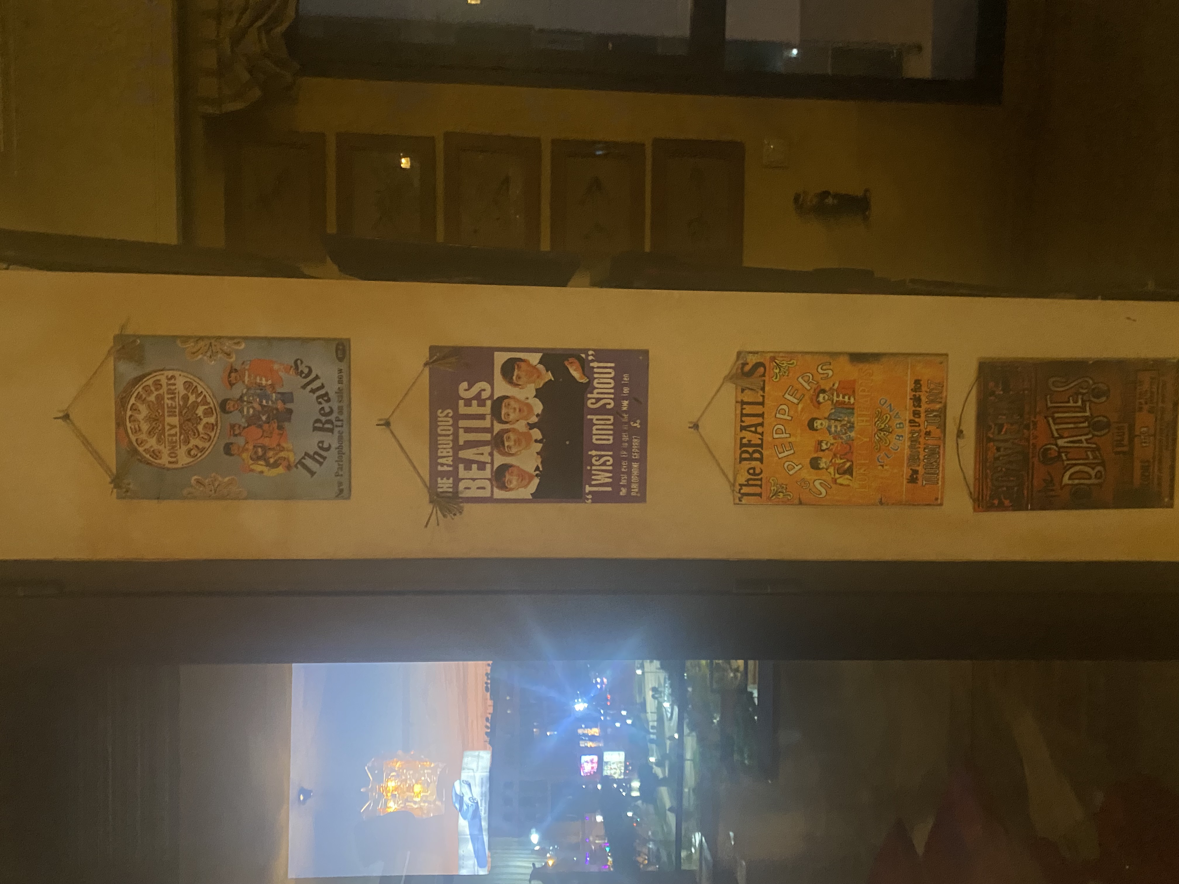 The Beatles Vintage Metal Wall Art