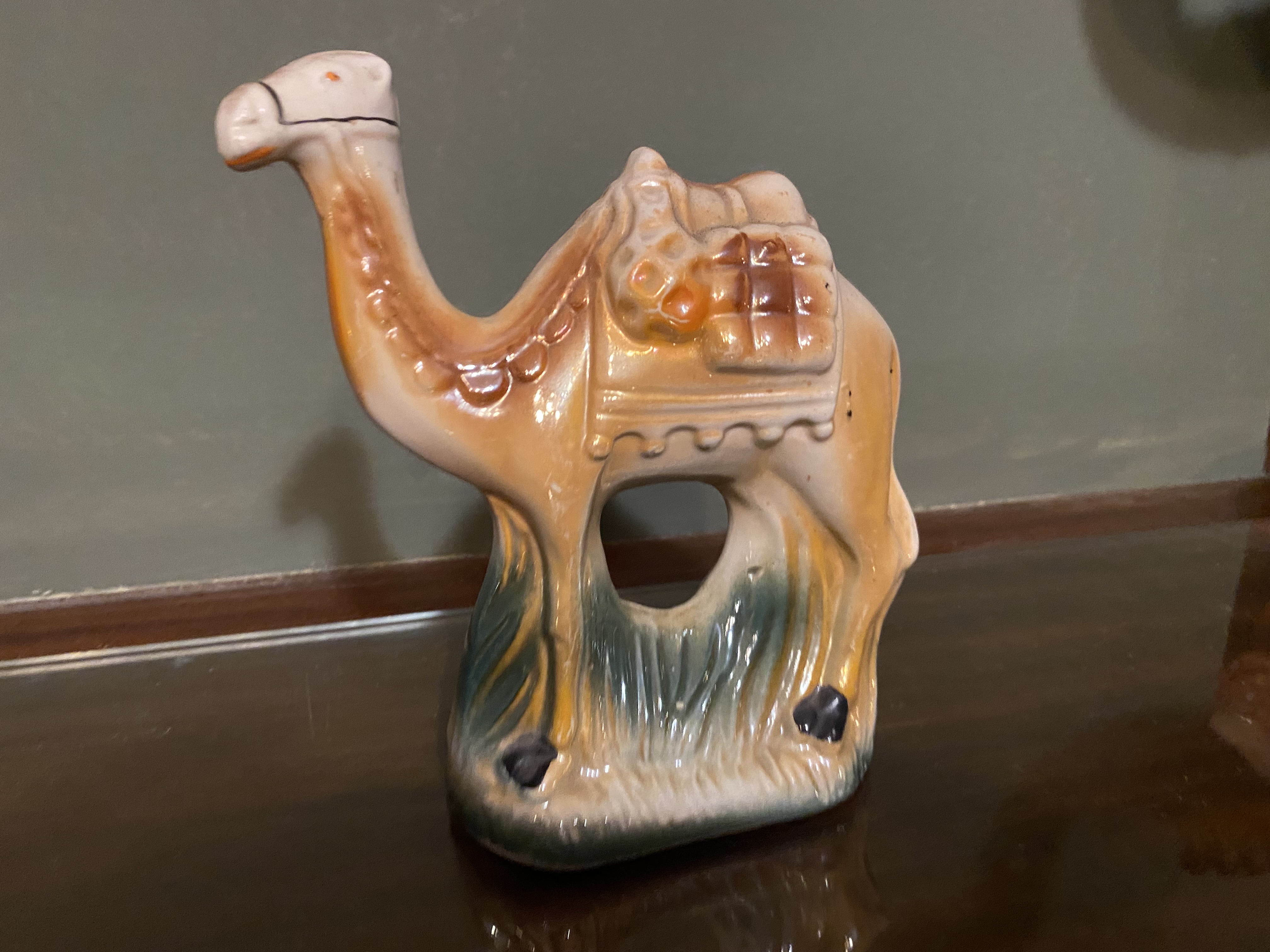 Ceramic Camel Figurine