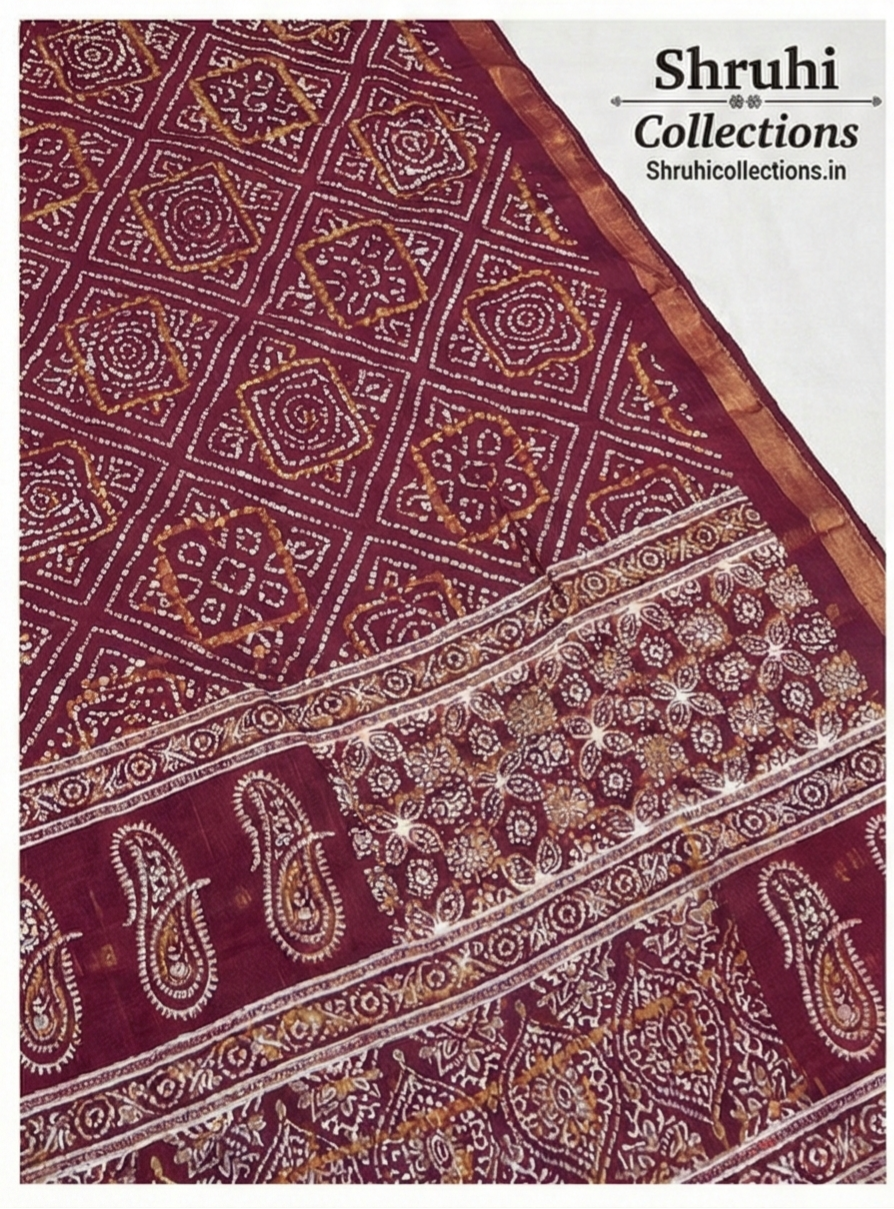 Bandhani Patola Saree
