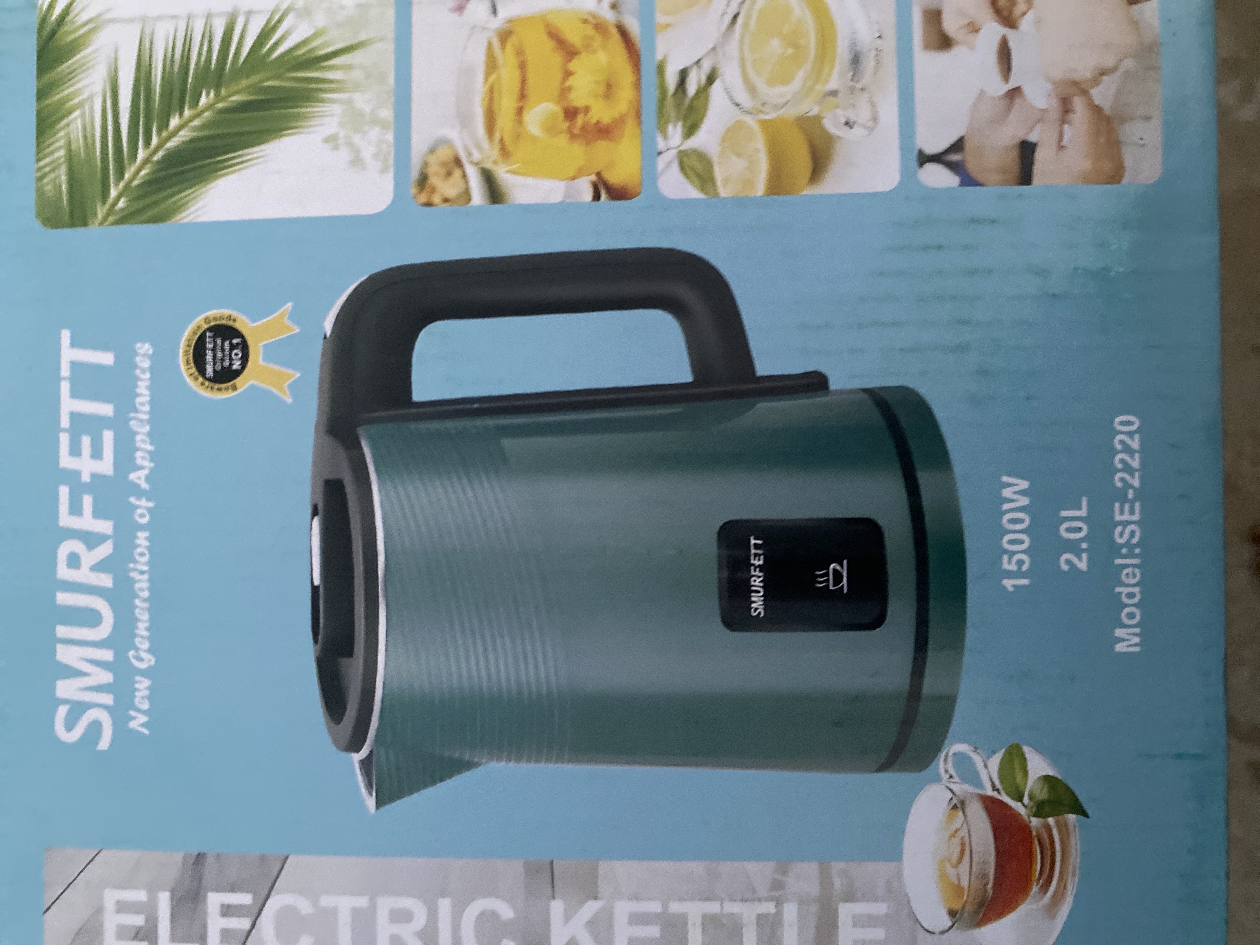 SMURFETT Electric Kettle