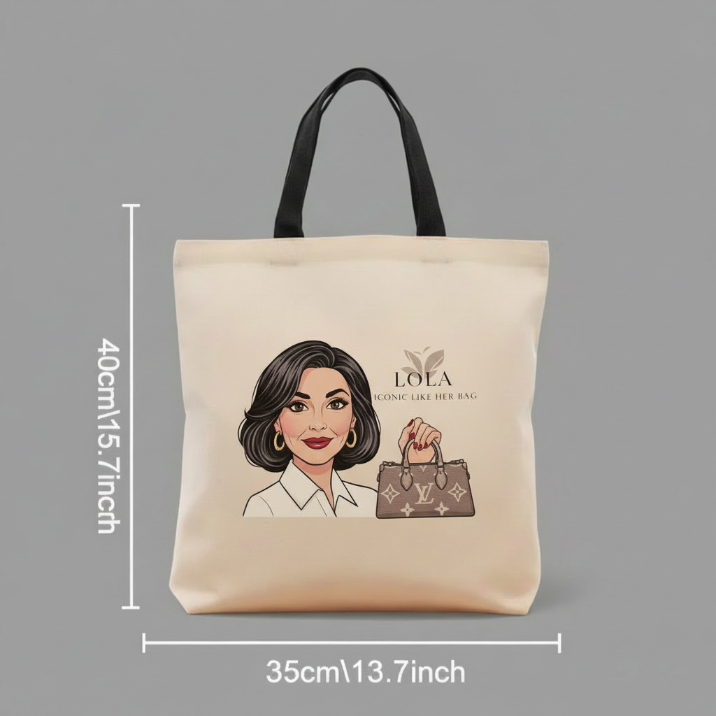  "Lola Iconic Like Her Bag" Tote Bag
