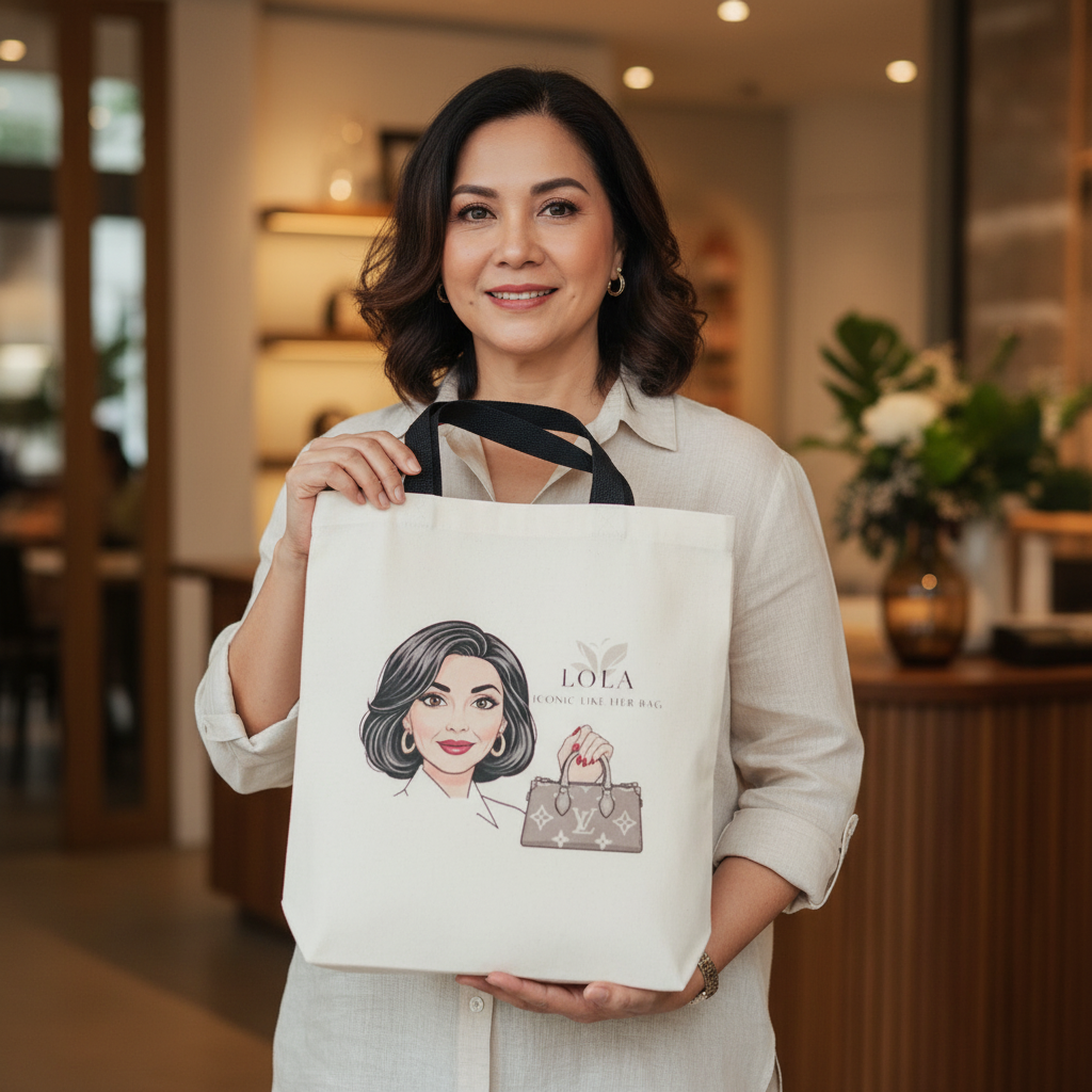  "Lola Iconic Like Her Bag" Tote Bag