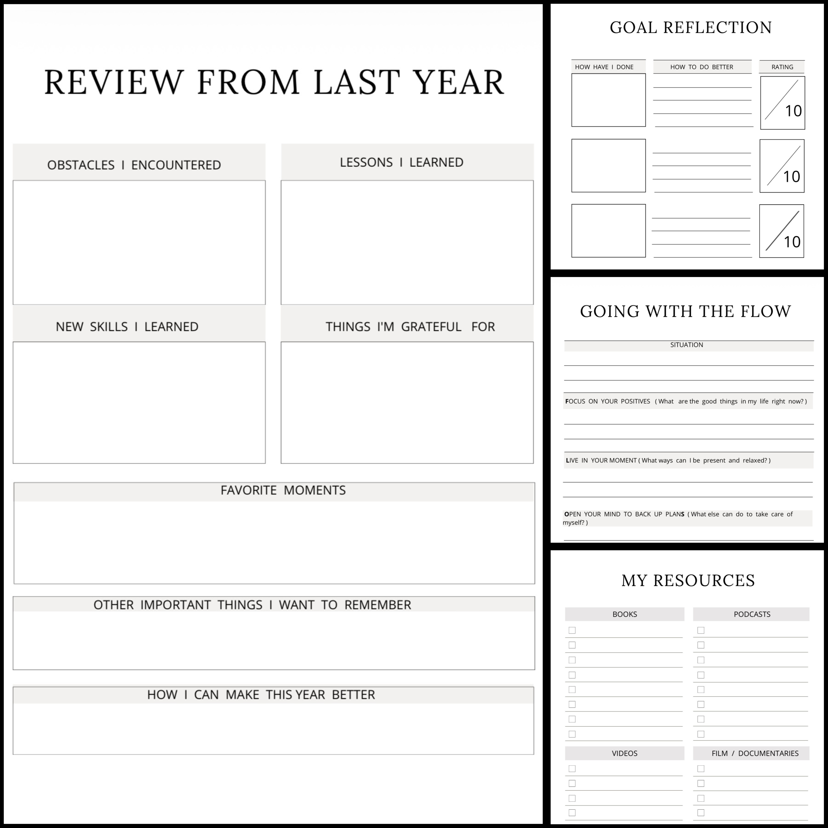 Personal Growth Planner