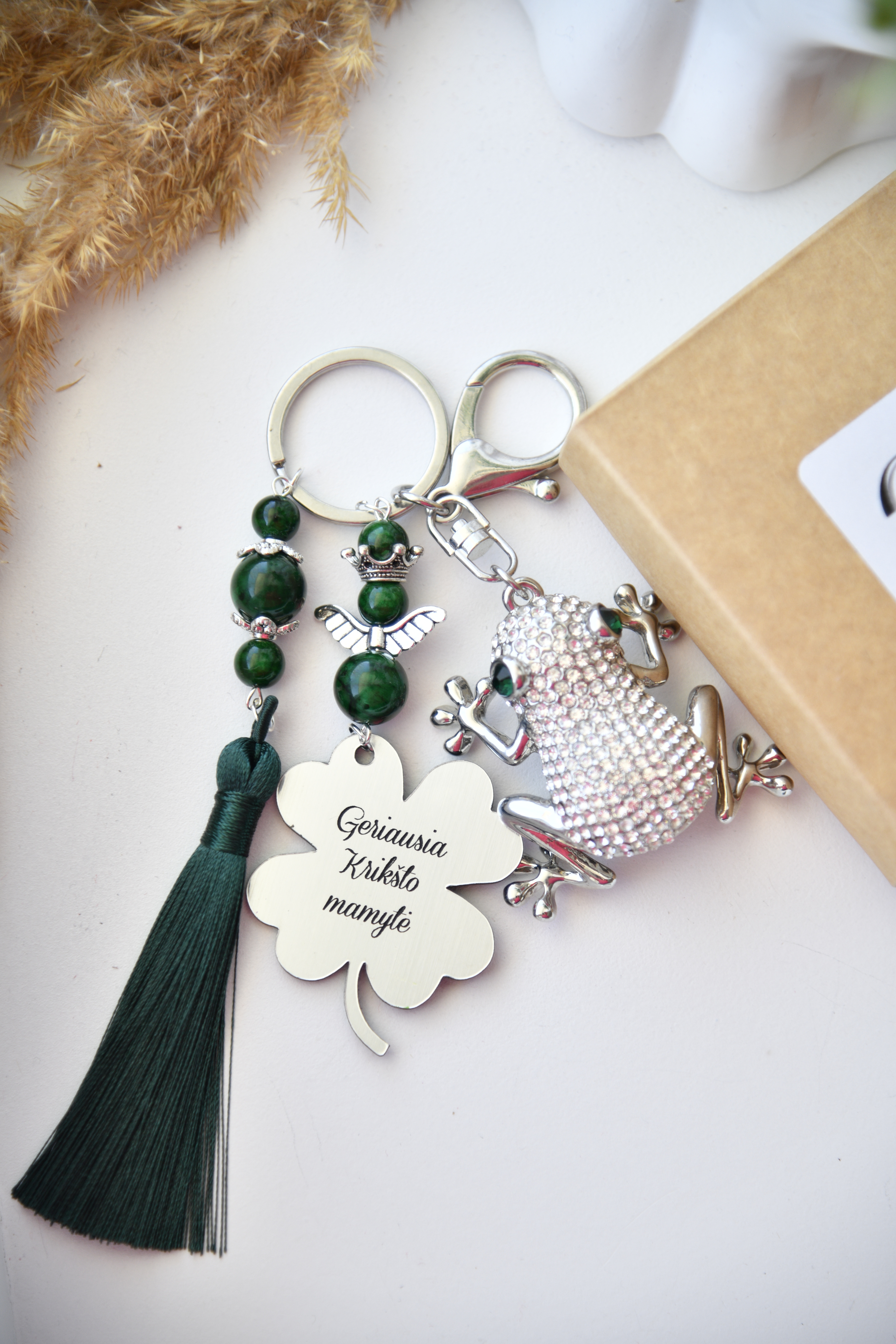 Raktų pakabukas "Krikšto mamytė"