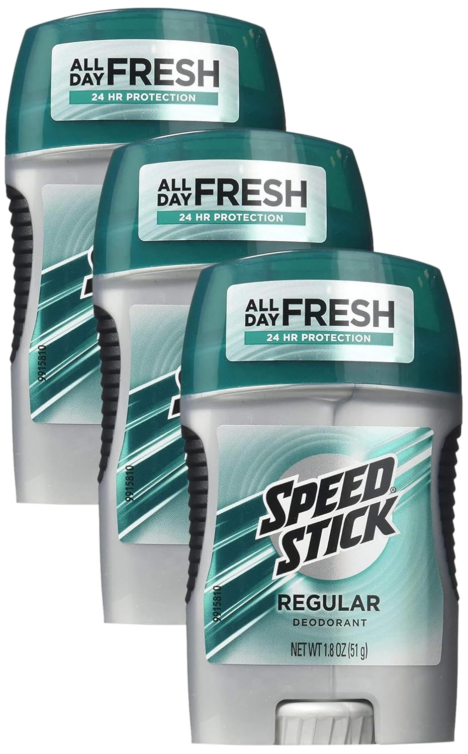 Speed Stick Deodorant Regular Fresh 1.8 oz – 3 Pack, 24 Hour Odor Protection