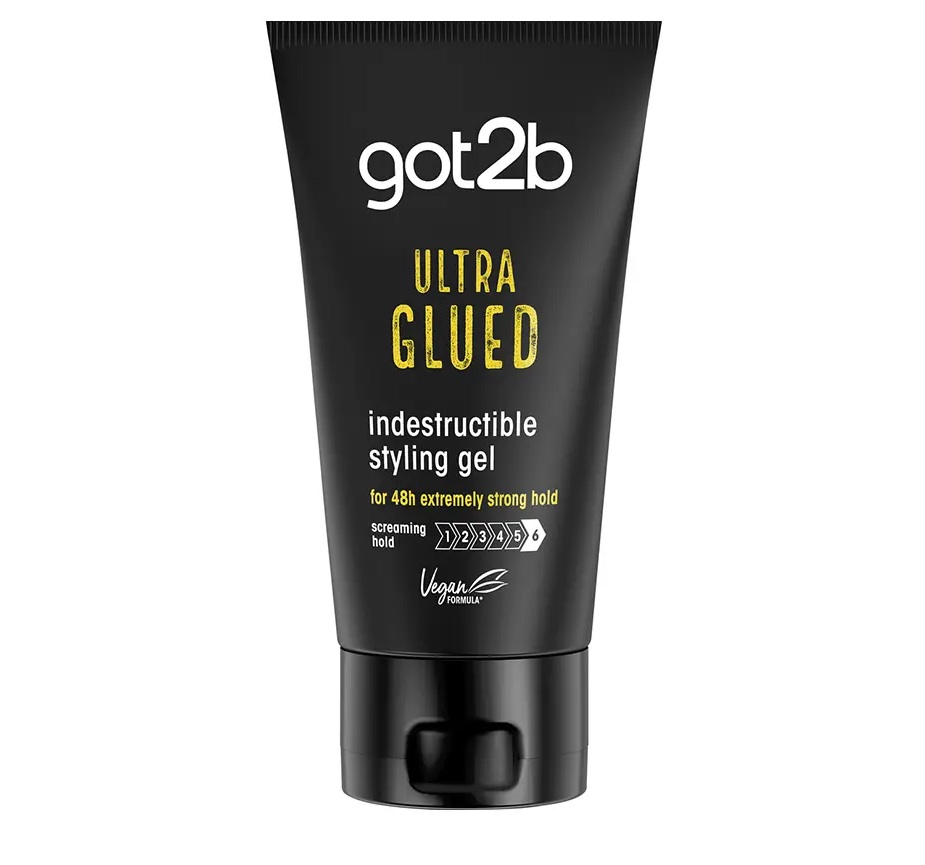 Got2b Ultra Glued Styling Gel (150 ml / 5.07 oz Each) – 2 Pack – Extreme Hold