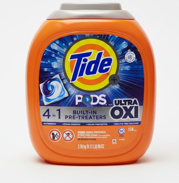 Tide PODS Laundry Detergent Pacs 104 Count