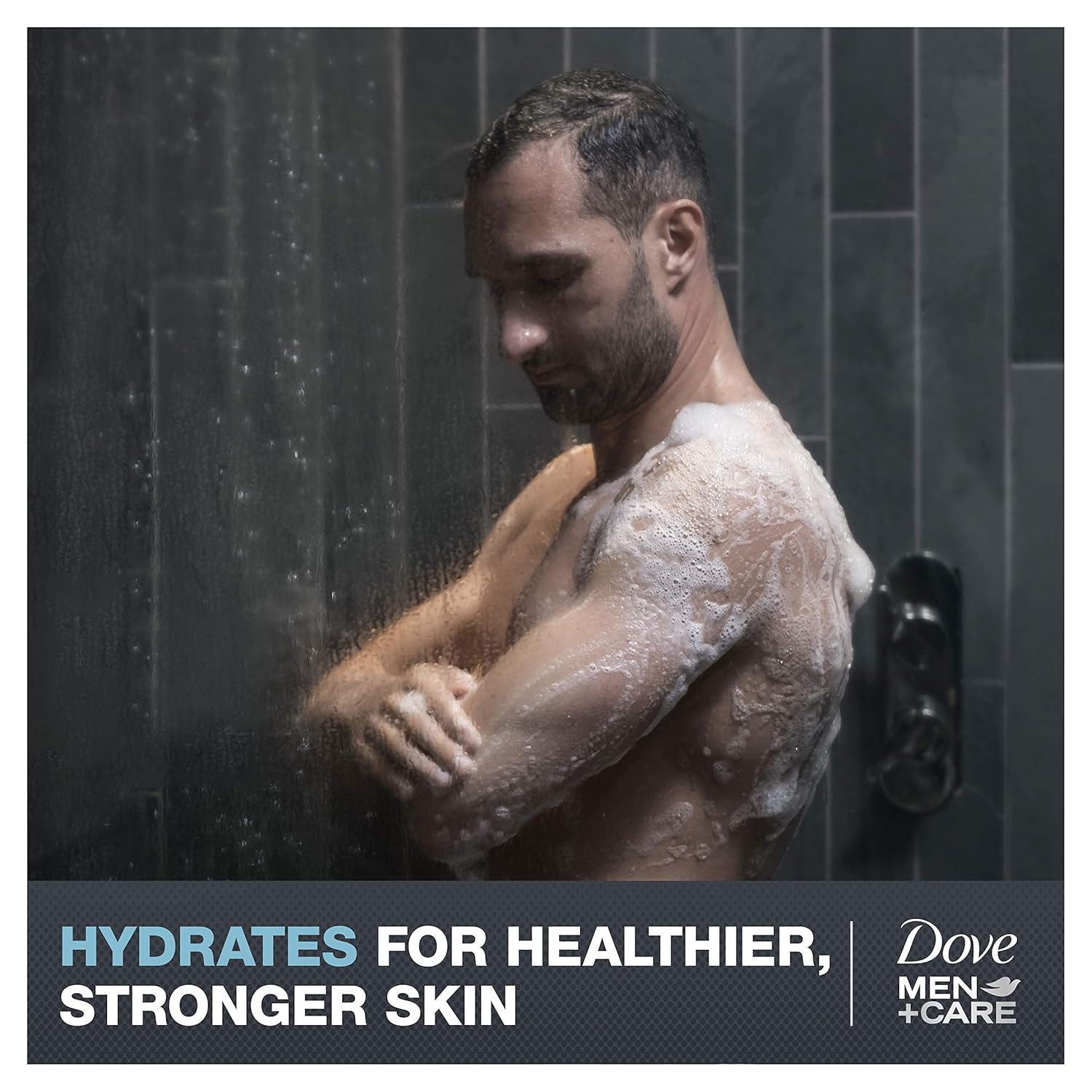 Dove Men+Care Cool Fresh Body & Face Wash 13.5 oz (400 ml) – 2 Pack, Hydrating Clean, Invigorating Scent