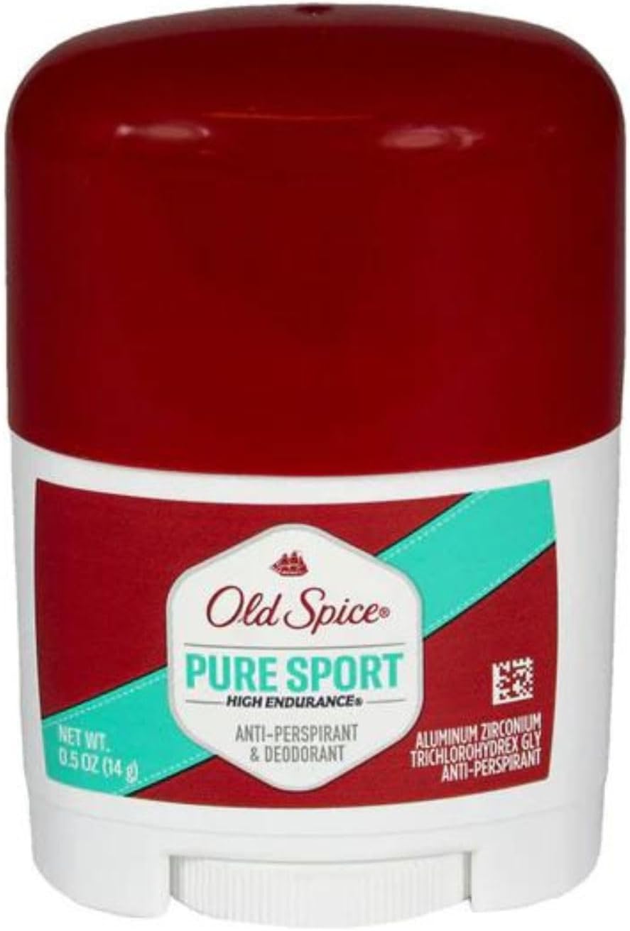 Men’s Travel Deodorant 6-Pack (0.5 oz Each) – Long-Lasting Freshness, Gym & Travel Essential