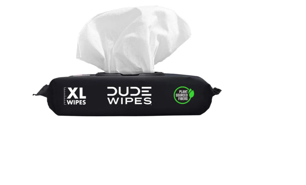 Dude Wipes Flushable Wipes Bundle – 4 Packs of 60 (240 Total), XL Size, Fragrance Free
