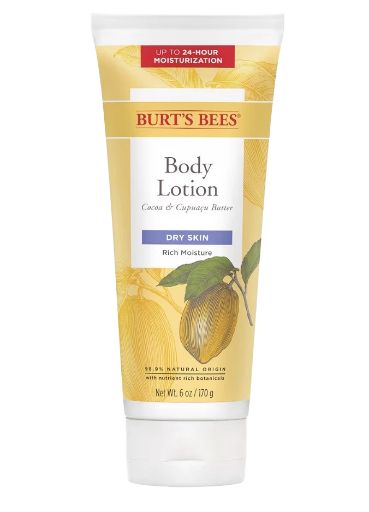 Burt's Bees Richly Replenishing Cocoa & Cupuacu Butters Body Lotion, 6 oz