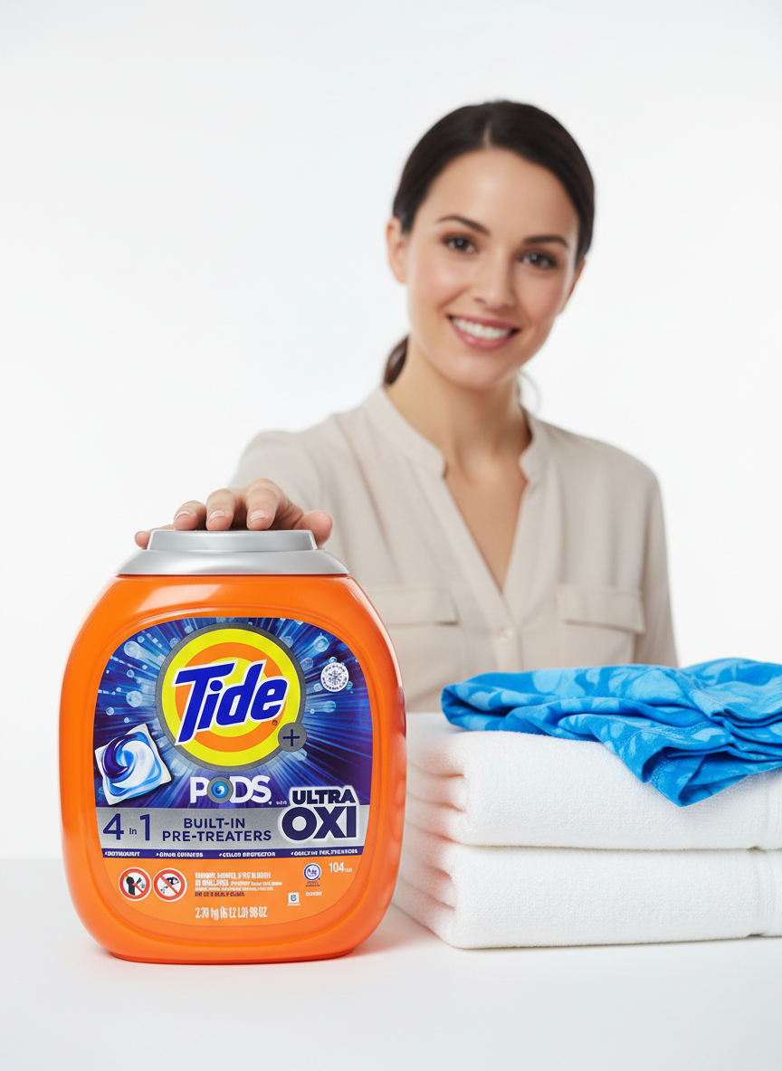 Tide PODS Laundry Detergent Pacs 104 Count