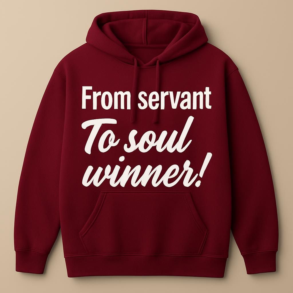 Normal Size 7 Colors Soul Winner Motivational Hoodie