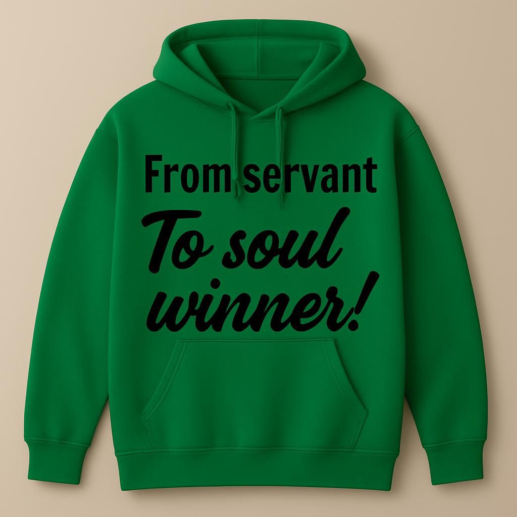 XL-3XL -  7 Colors Soul Winner Motivational Hoodie
