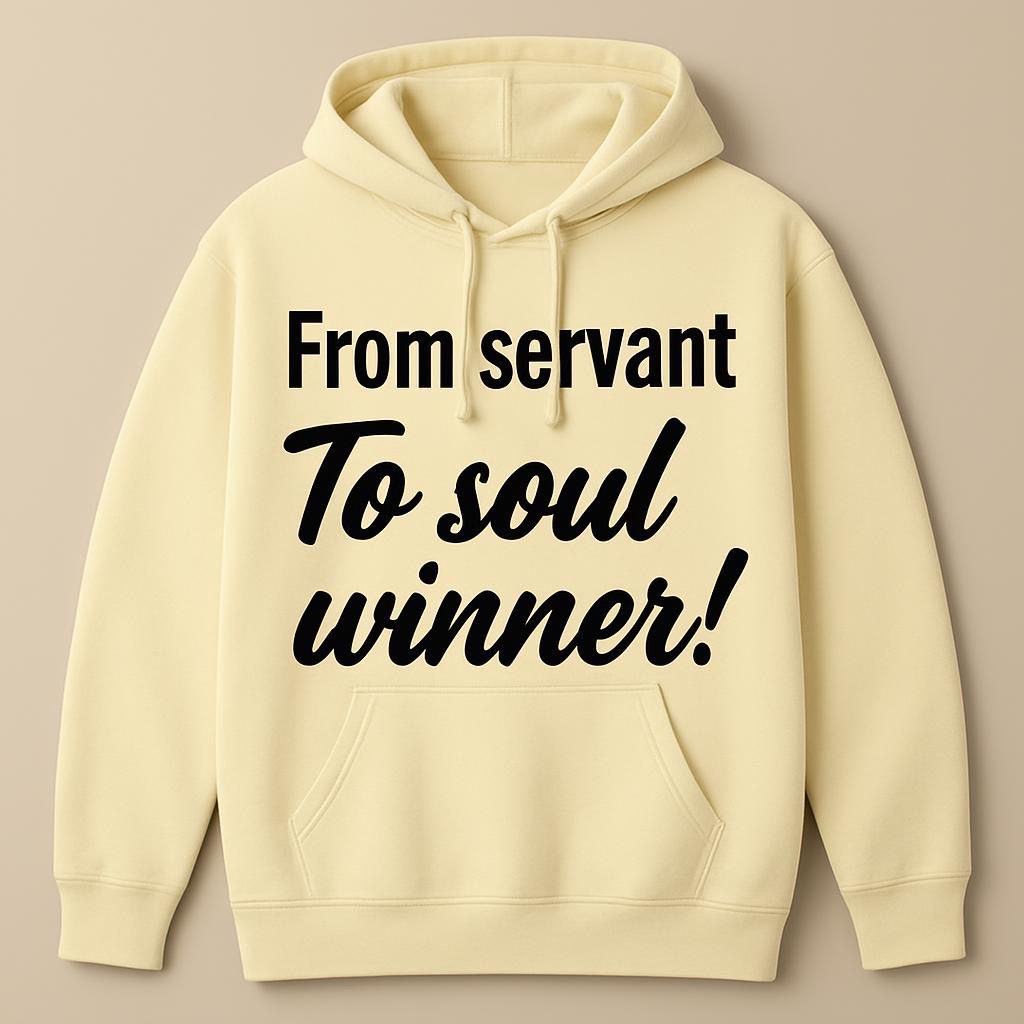 Normal Size 7 Colors Soul Winner Motivational Hoodie