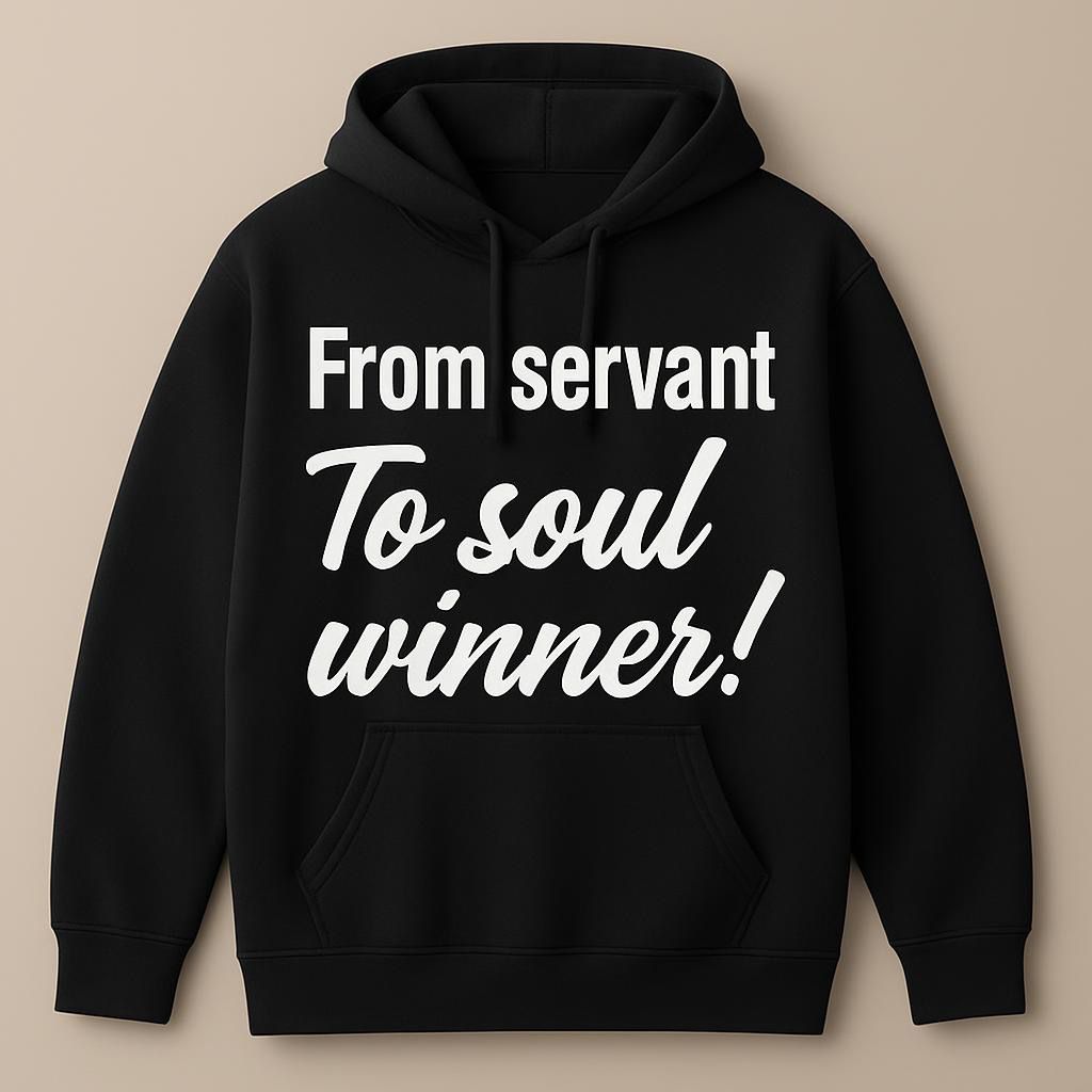XL-3XL -  7 Colors Soul Winner Motivational Hoodie
