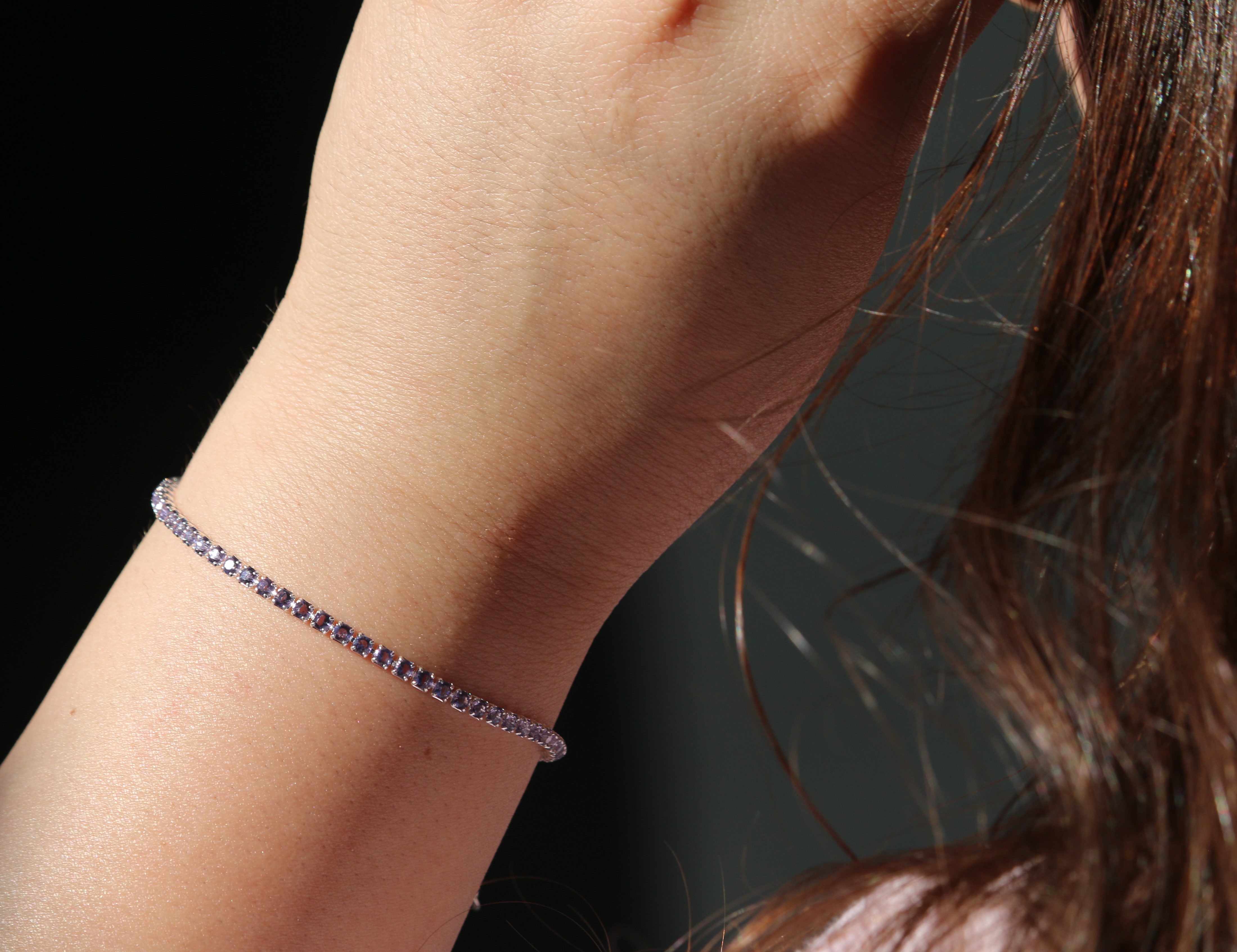 Pulsera London púrpura