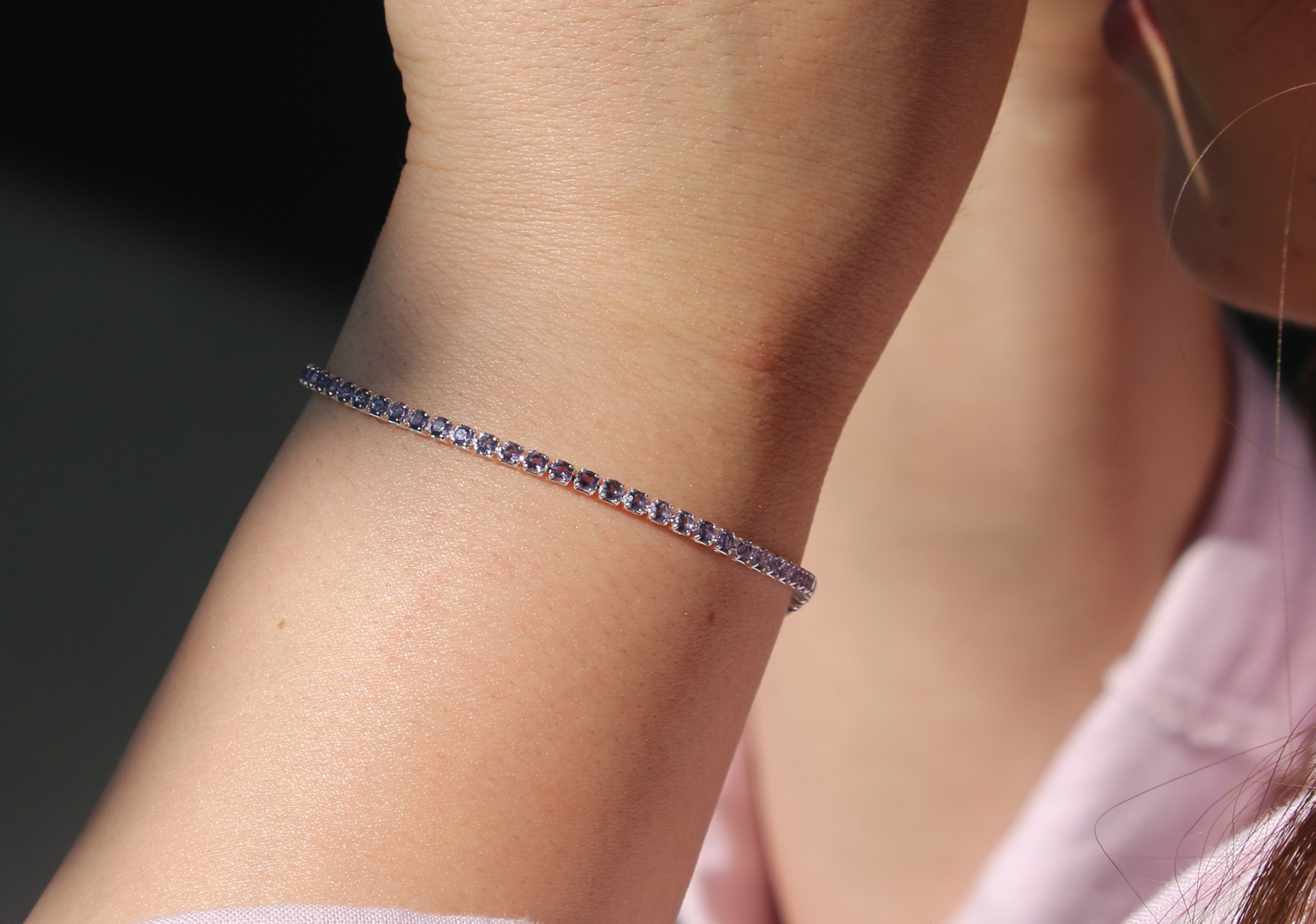 Pulsera London púrpura