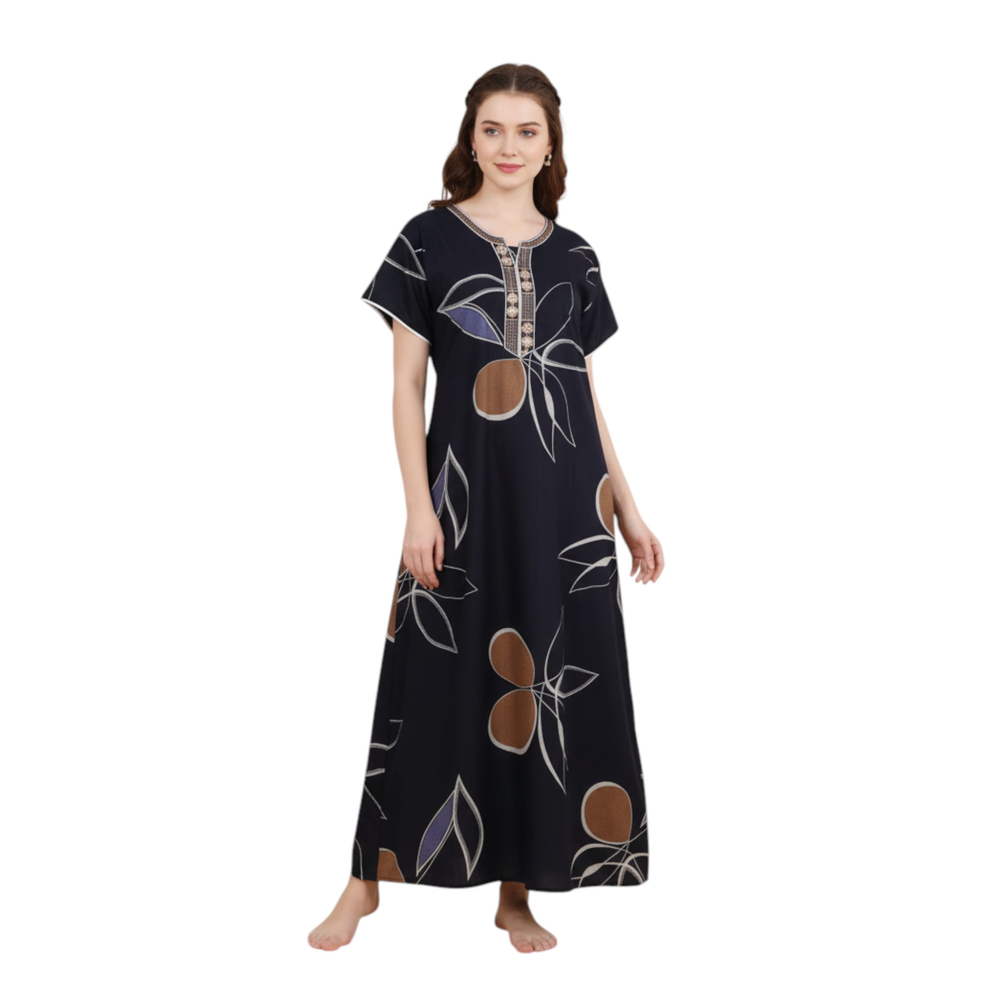 Floral Print Maxi Dress