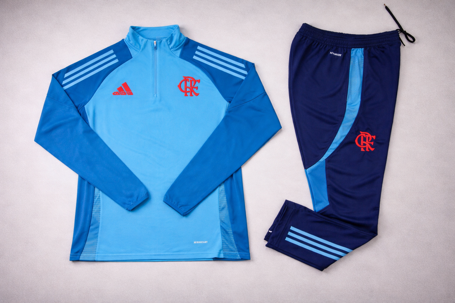 Agasalho Flamengo Azul Adidas