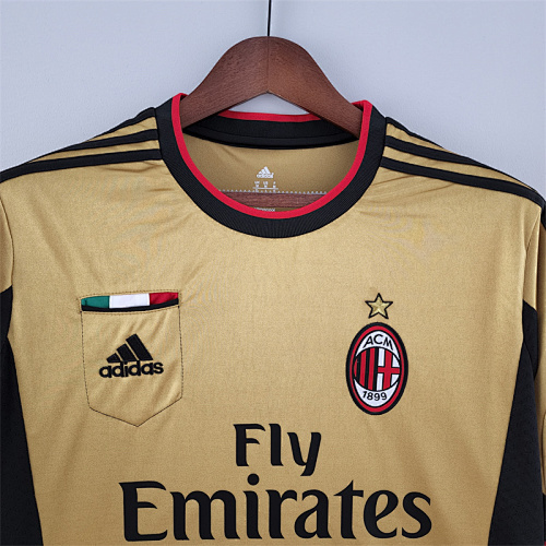 Camisa AC Milan Dourada