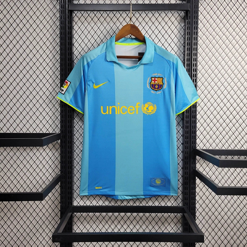 Camisa Barcelona Away Azul