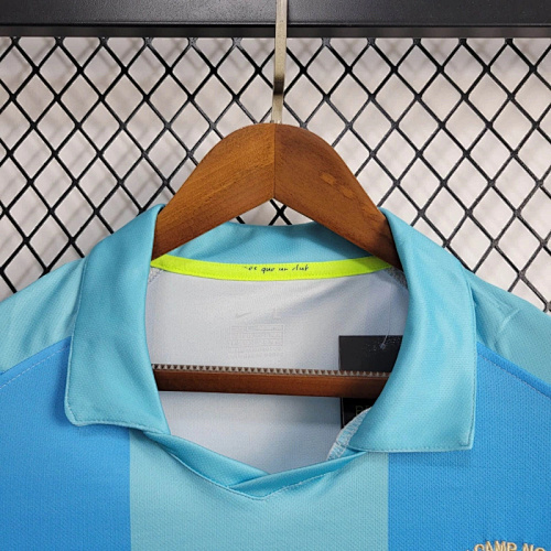 Camisa Barcelona Away Azul