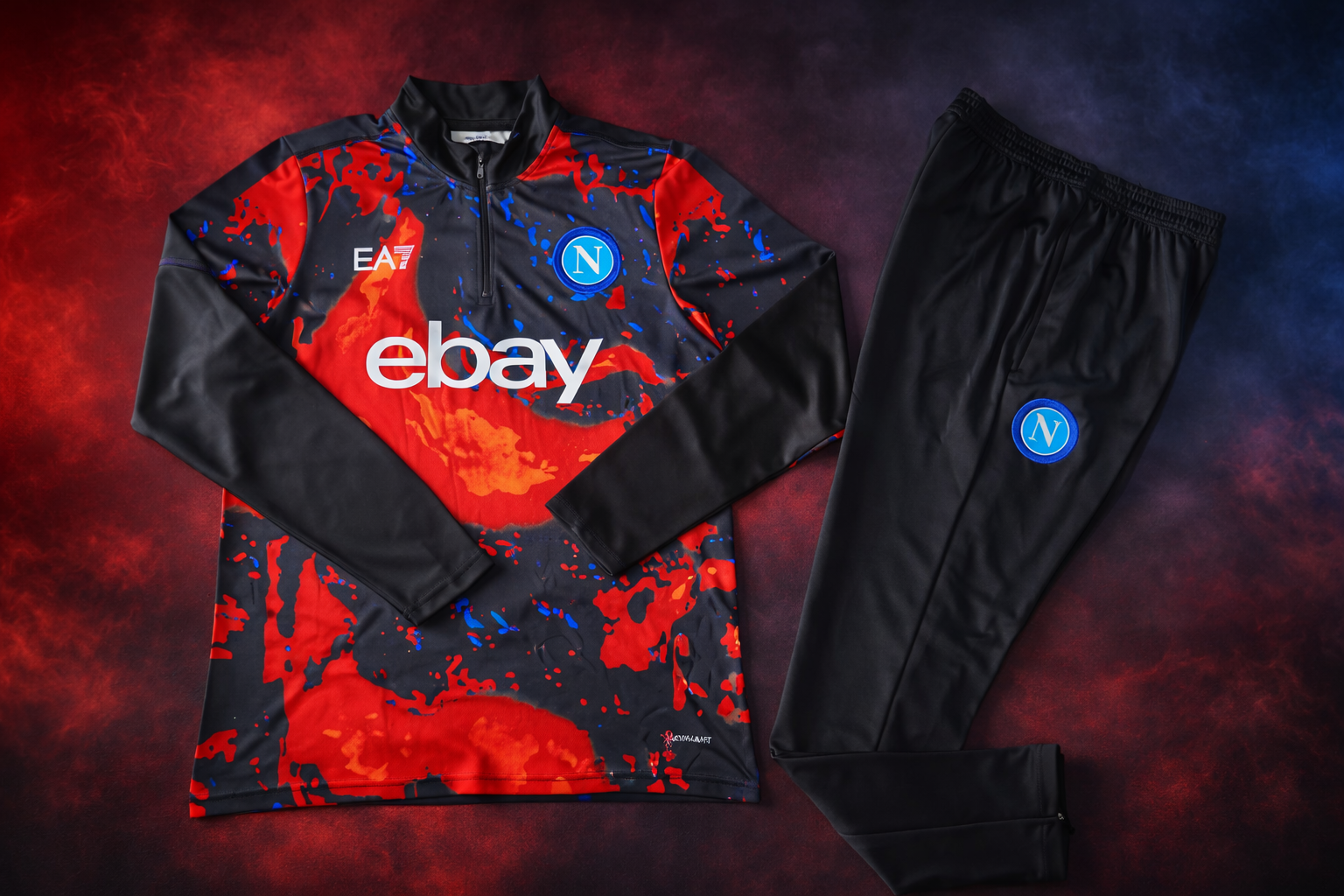 Conjunto Treino Napoli EA7