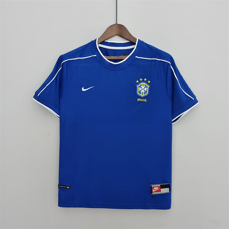 Camisa Seleção Brasileira Azul 1998