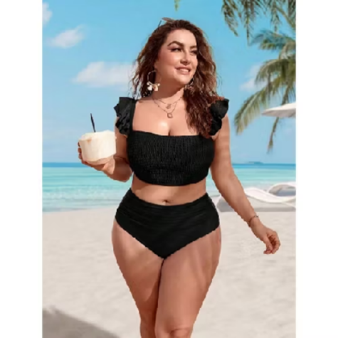 Biquíni Plus Size Preto
