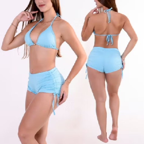 Conjunto de biquíni azul