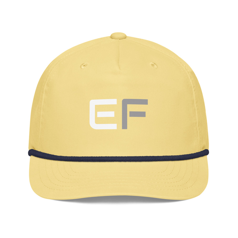 Golf Rope Cap - White/Grey EF